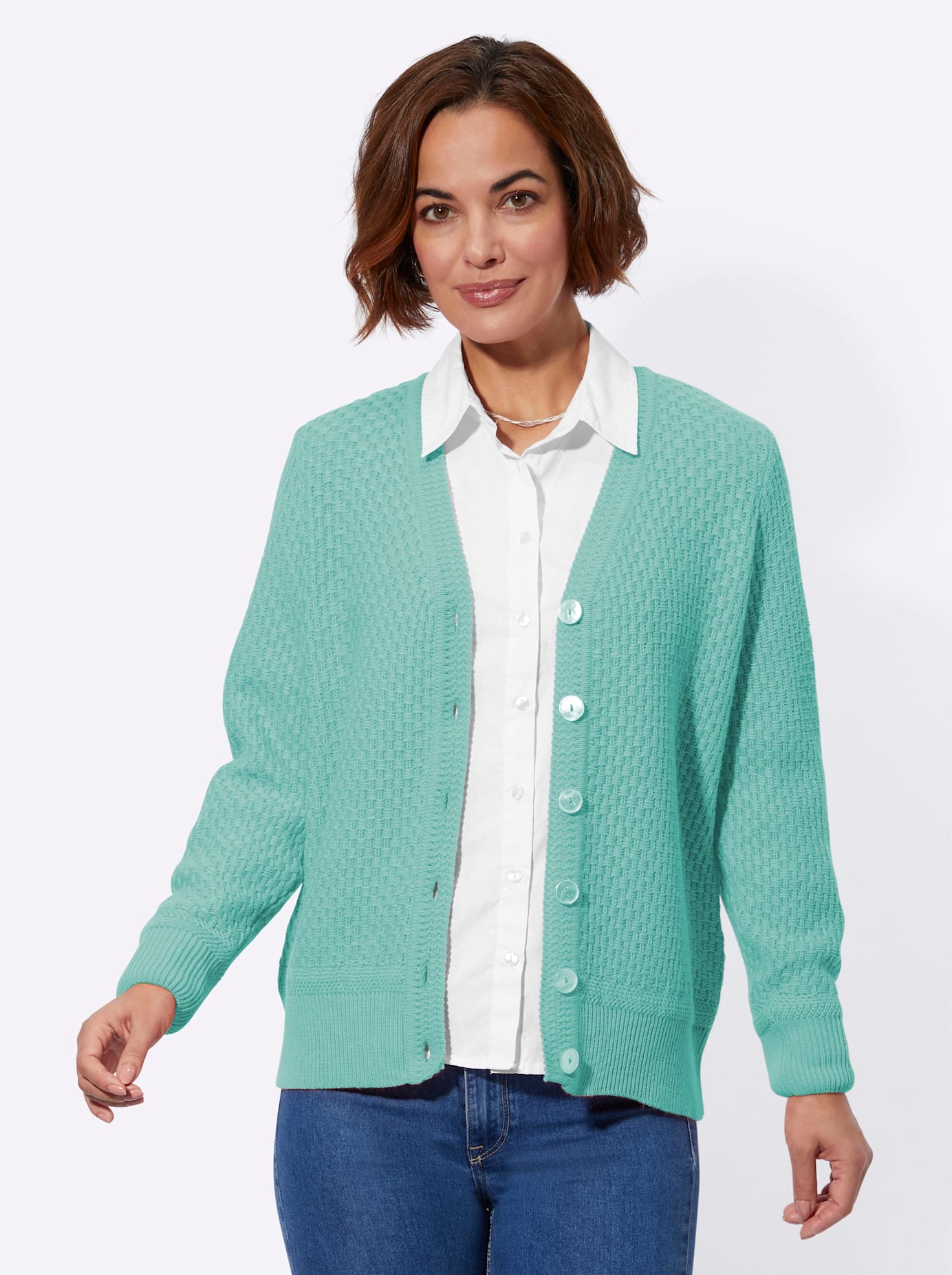 Classic Basics Strickjacke