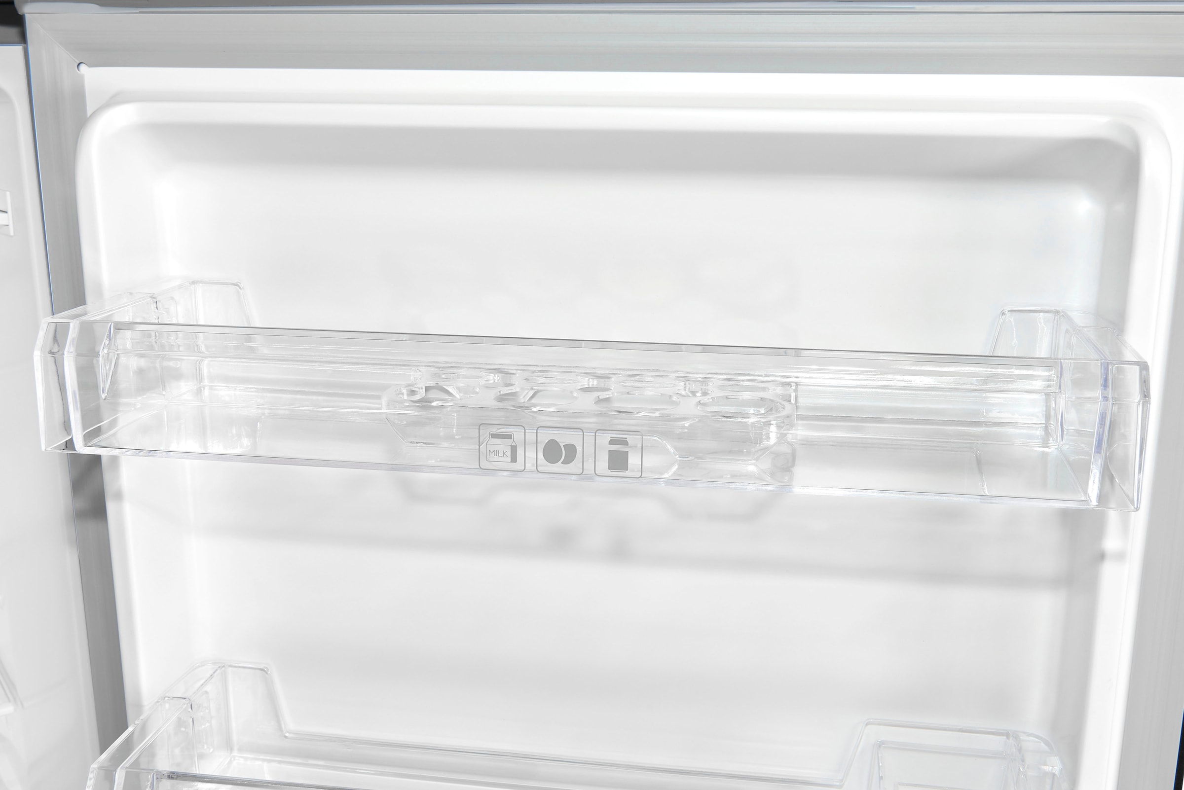 exquisit Kühl-/Gefrierkombination »KGC320-95-E-WS-040C«, KGC320-95-E-WS-040C inoxlook-az, 185,8 cm hoch, 60 cm breit