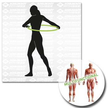 Schildkröt Hula-Hoop-Reifen »Fitness-Hoop 100cm, Grün«