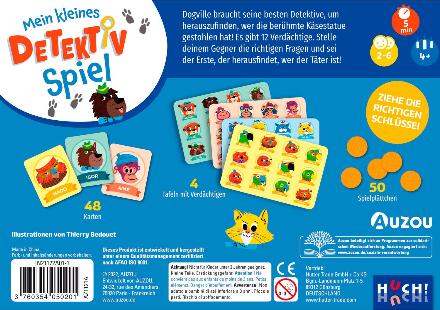 AUZOU Spiel »Mein kleines Detektiv-Spiel«