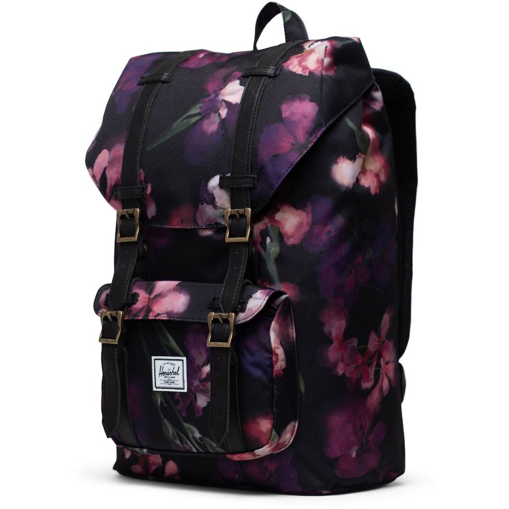 Herschel Laptoprucksack »Classic, Little America Mid-Volume, Watercolour Iris«, mit 13-Zoll Laptopfach