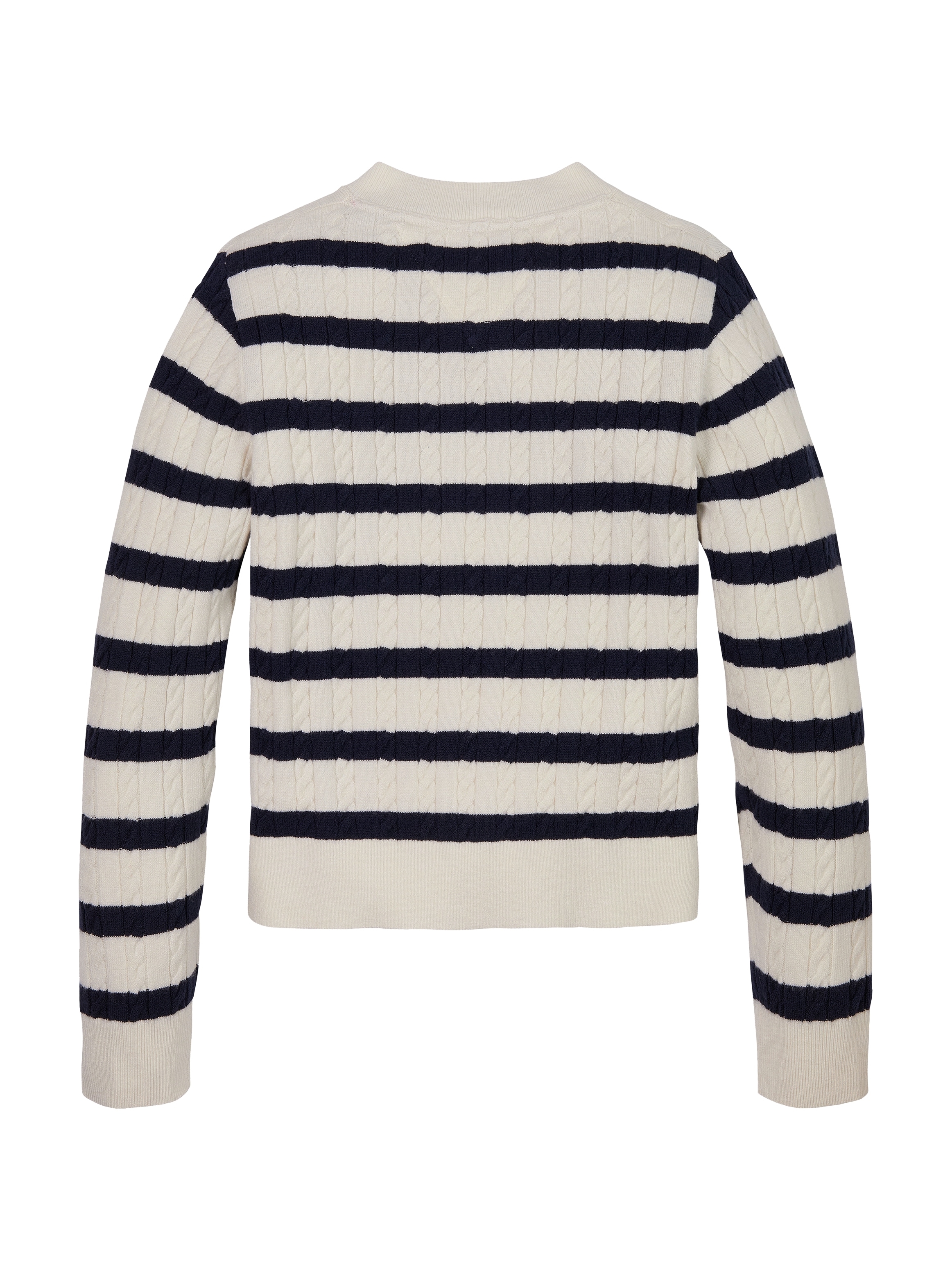 Tommy Hilfiger Strickjacke »MINI CABLE CARDIGAN«, mit kleinem Zopfmuster