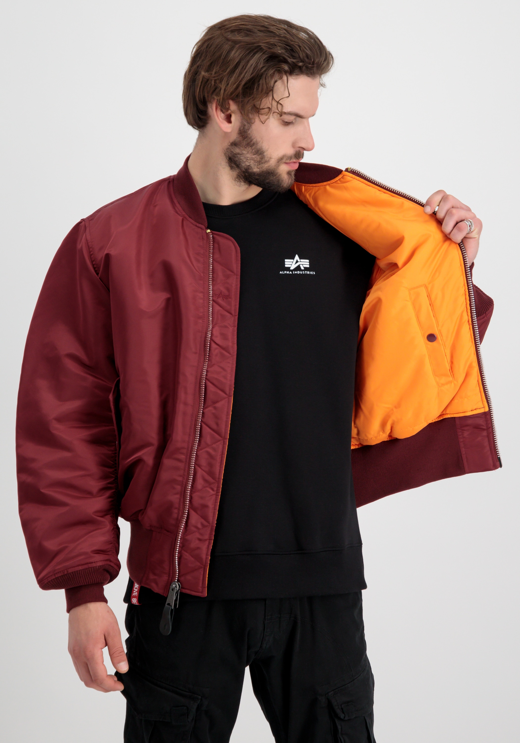Alpha Industries Bomberjacke »Alpha Industries Men - Bomber Jackets MA-1 Heritage«