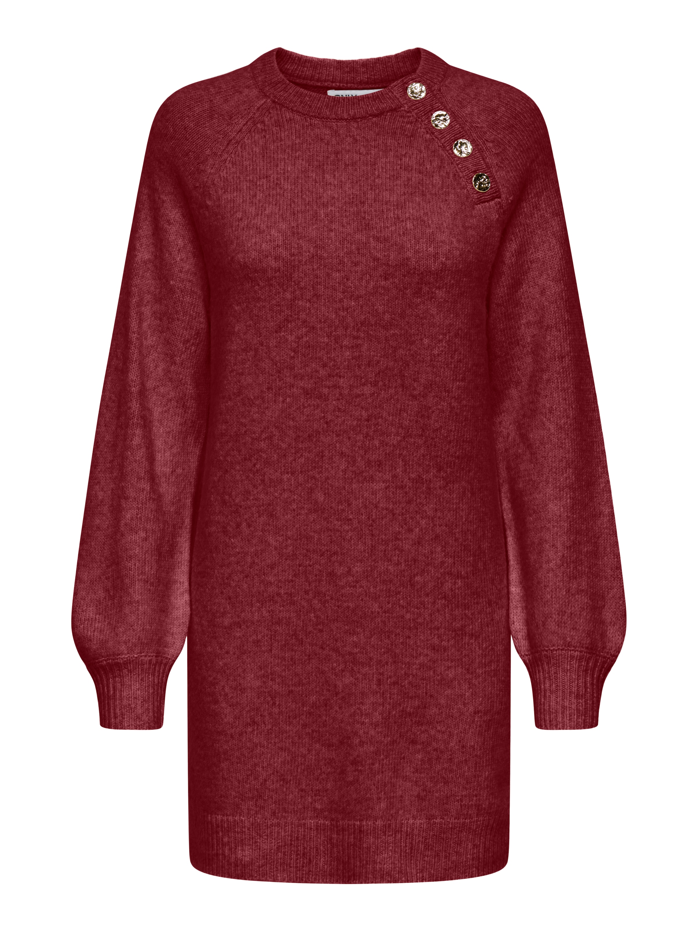 ONLY Midikleid »ONLEMMA LIFE LS BUTTON ONEC DRESS CC KNT« Sommerkleid