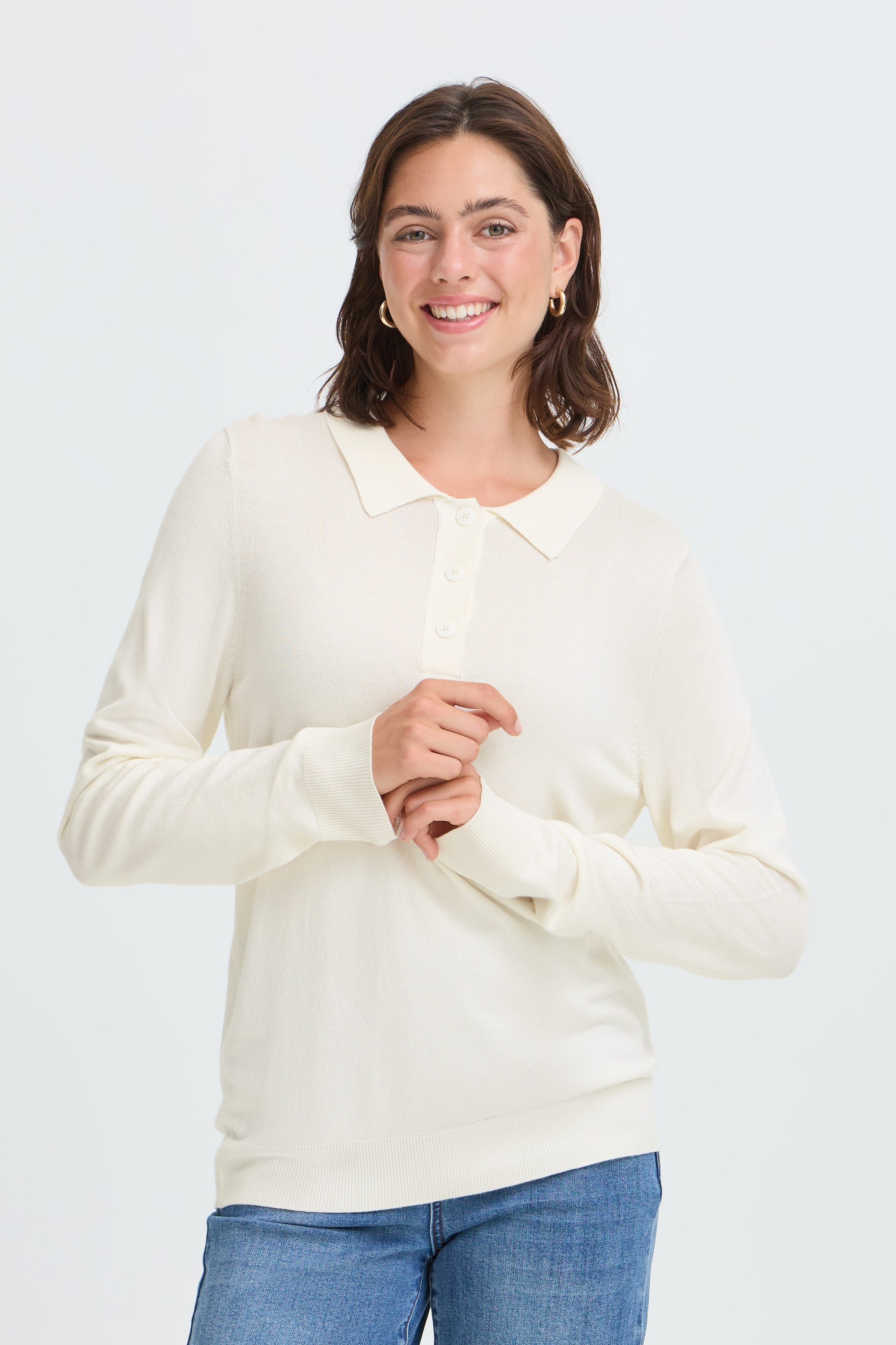 fransa Strickpullover »Damen Langarm FRMARANI«