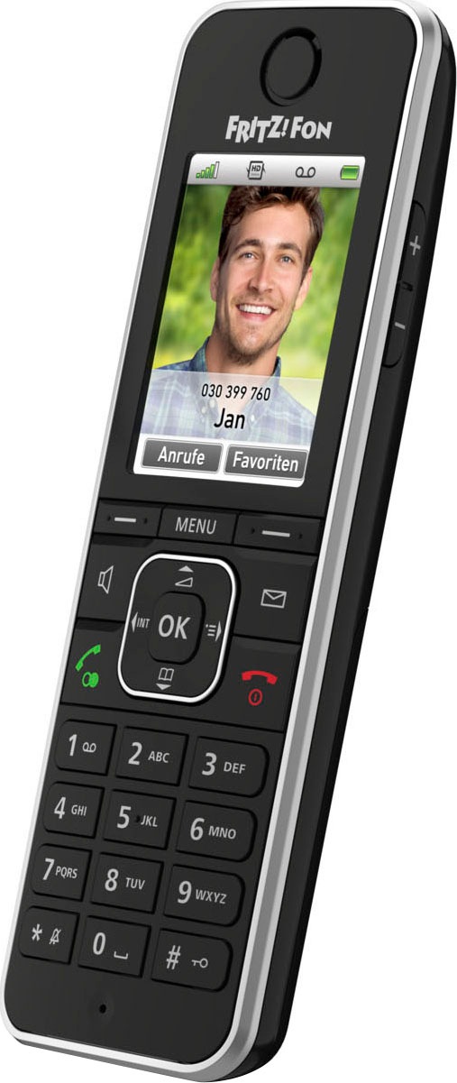 AVM DECT-Telefon »FRITZ!Fon C6«, (Mobilteile: 1)