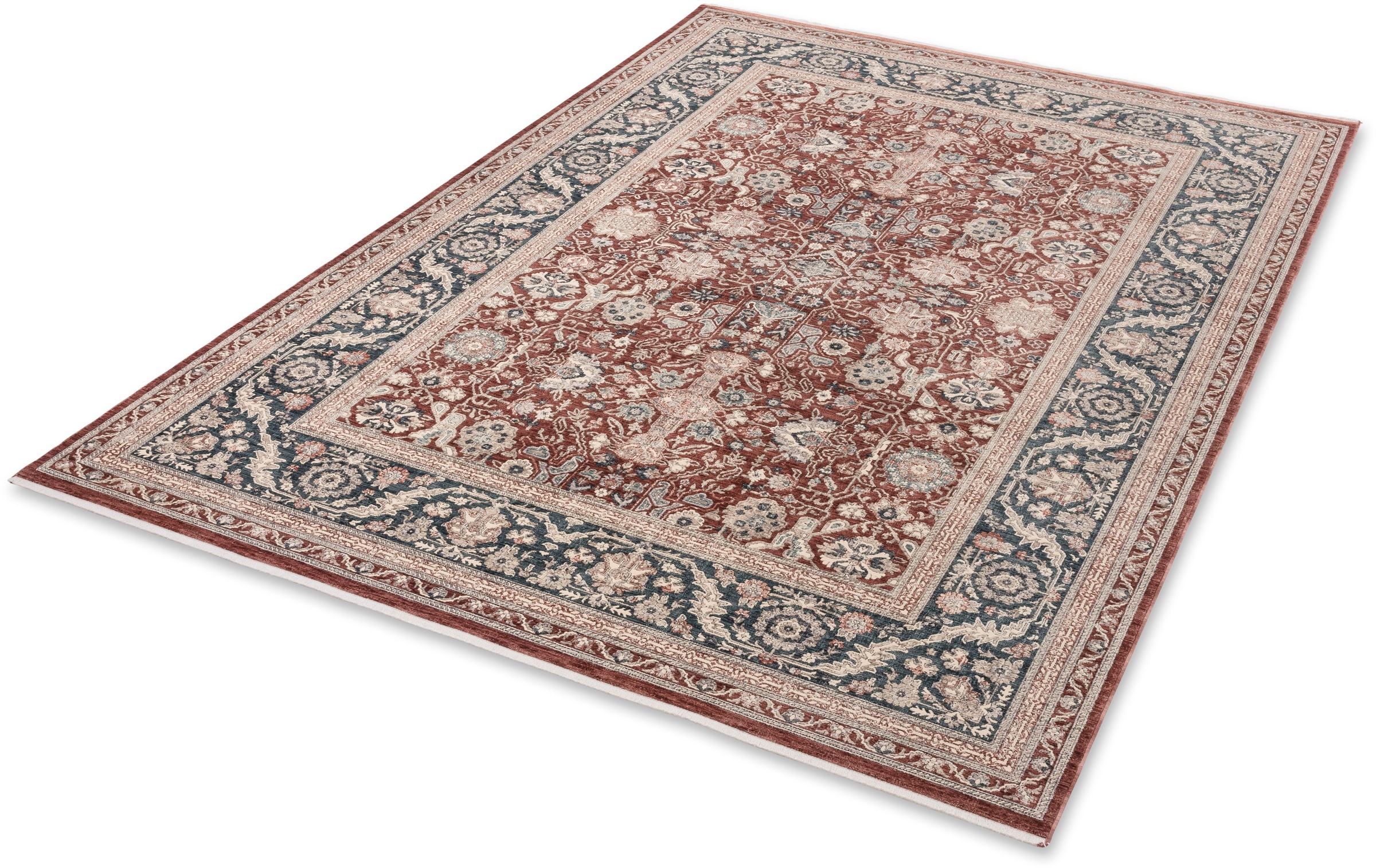ASTRA Teppich »Tropea 241«, rechteckig, 6 mm Höhe, Vintage, leichter Glanz, hochwertiger Kurzflor, Orientalisch
