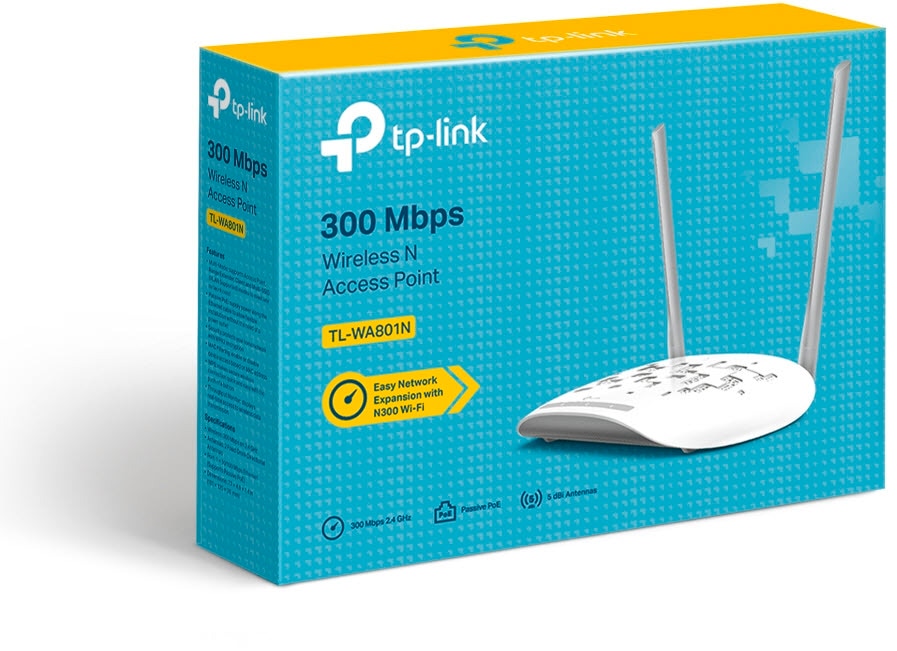TP-Link WLAN-Access Point »TL-WA801N N300 WLAN N Access Point«