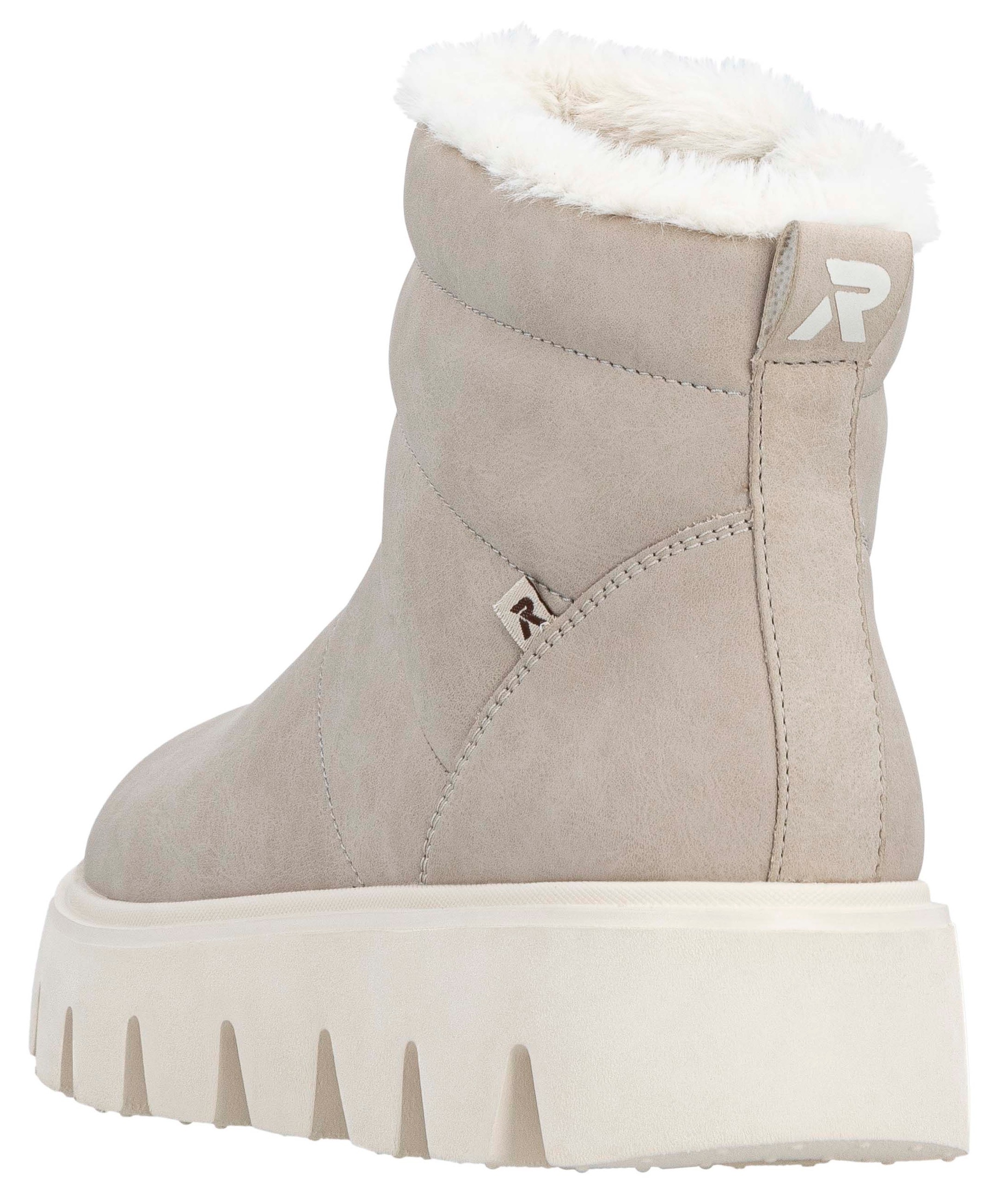 RIEKER Sport Winterboots  Schlupfboots, Stiefelette mit herausnehmbarer Soft-Einlage
