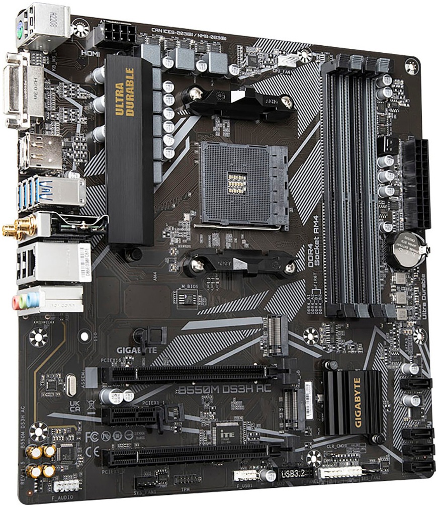 Gigabyte Mainboard »B550M DS3H AC«