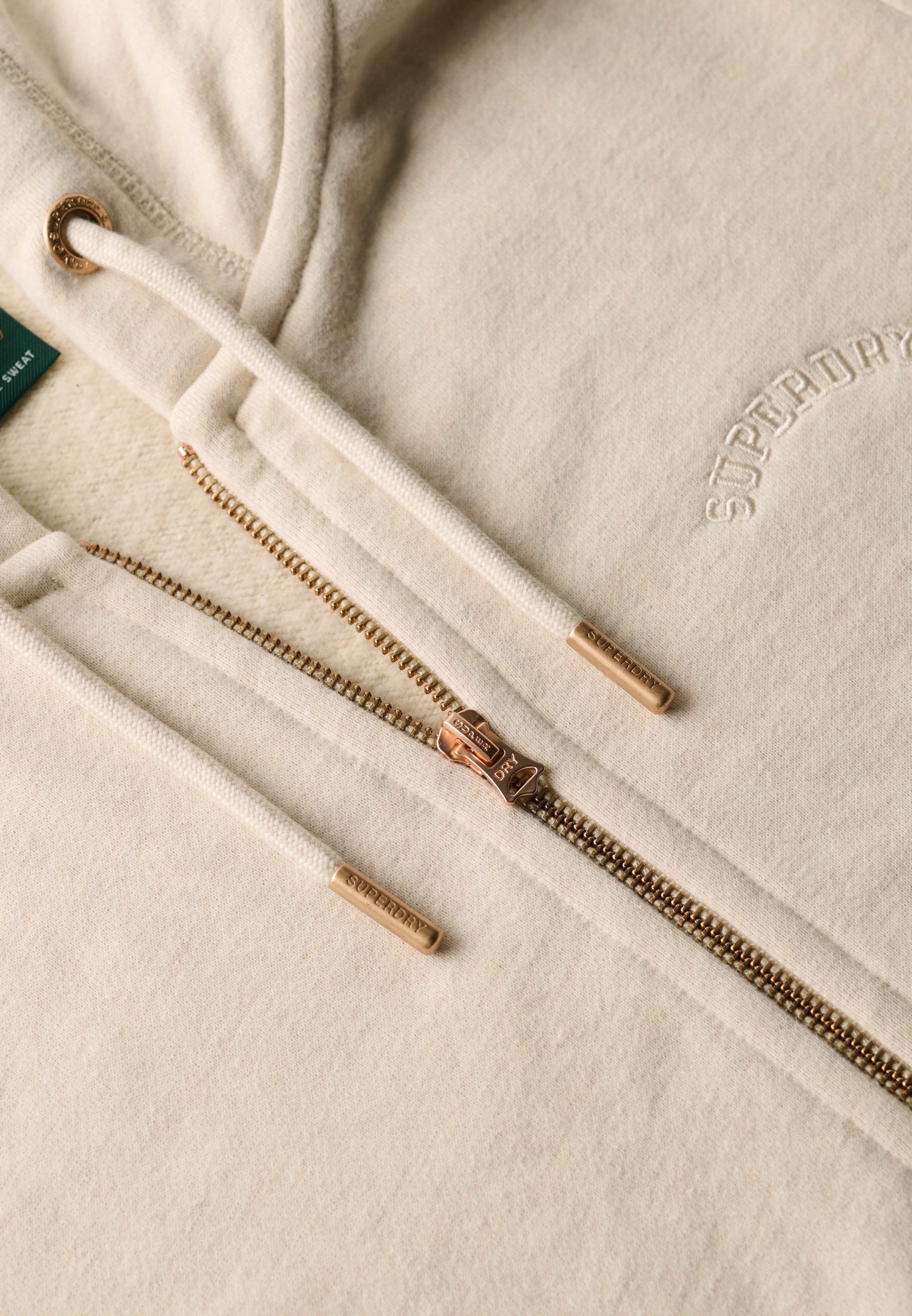 Superdry Kapuzensweatjacke »ESSENTIAL LOGO ZIPHOOD HB«