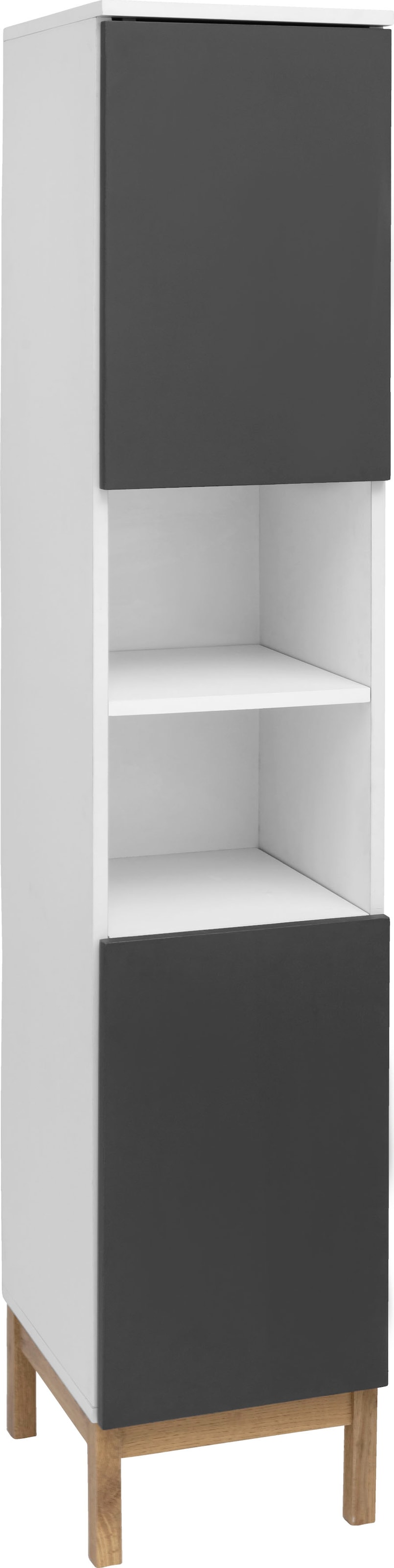 andas Hochschrank »Stian«, mit 30 Shop Höhe Einlegeboden, Türen, Online OTTO 2 cm Push-to-open, im cm, Breite 160,5