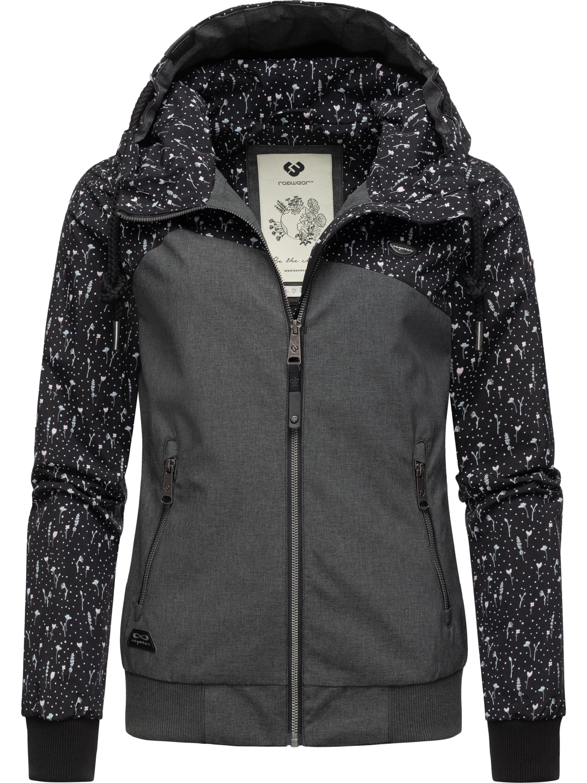 Ragwear Funktionsjacke »Übergangsjacke Nuggie B«, mit Kapuze, stylische Übergangsjacke mit großer Kapuze