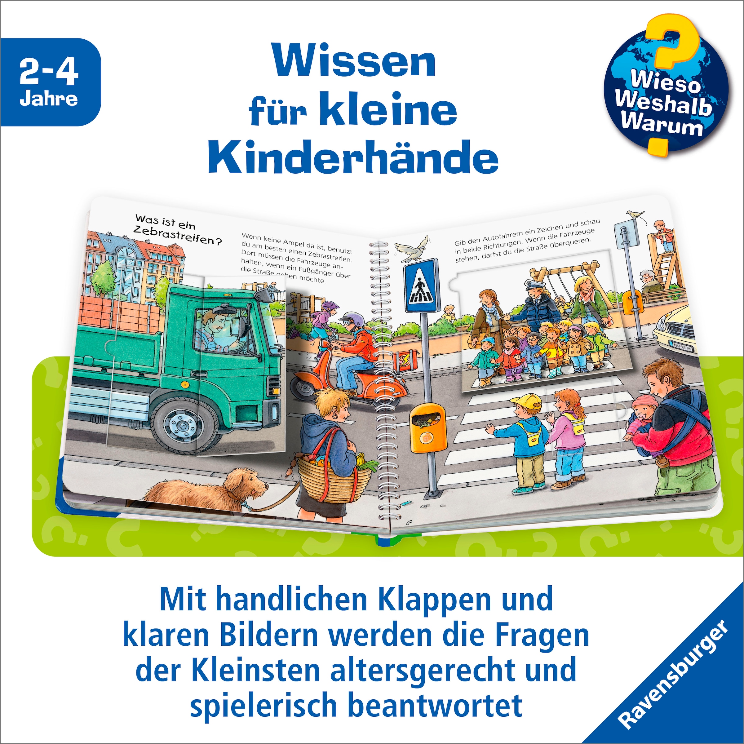 Ravensburger Buch »Wieso? Weshalb? Warum? junior, Band 48: Ampel, Straße und Verkehr«, FSC® - schützt Wald - weltweit