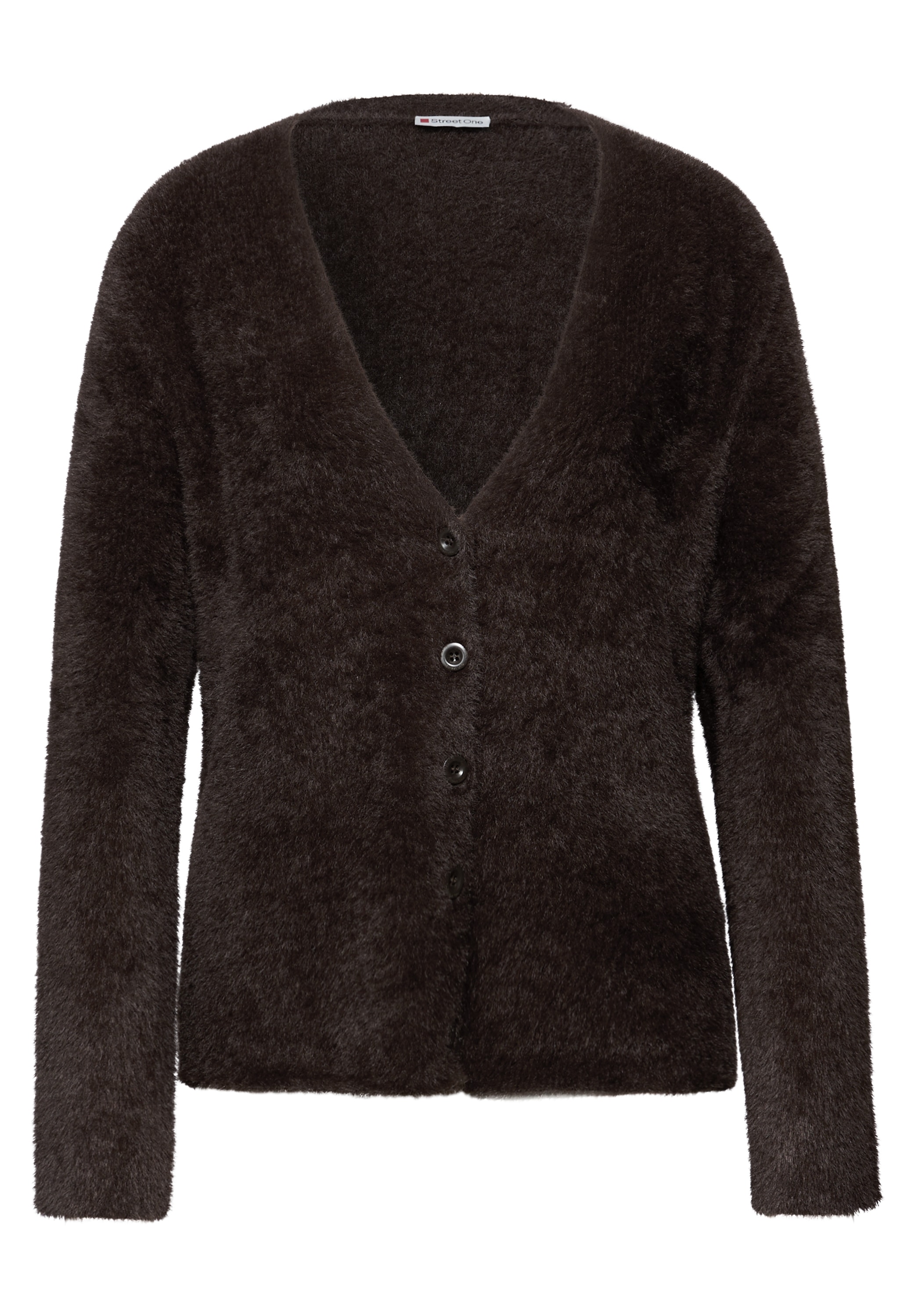 STREET ONE Cardigan, mit V-Ausschnitt