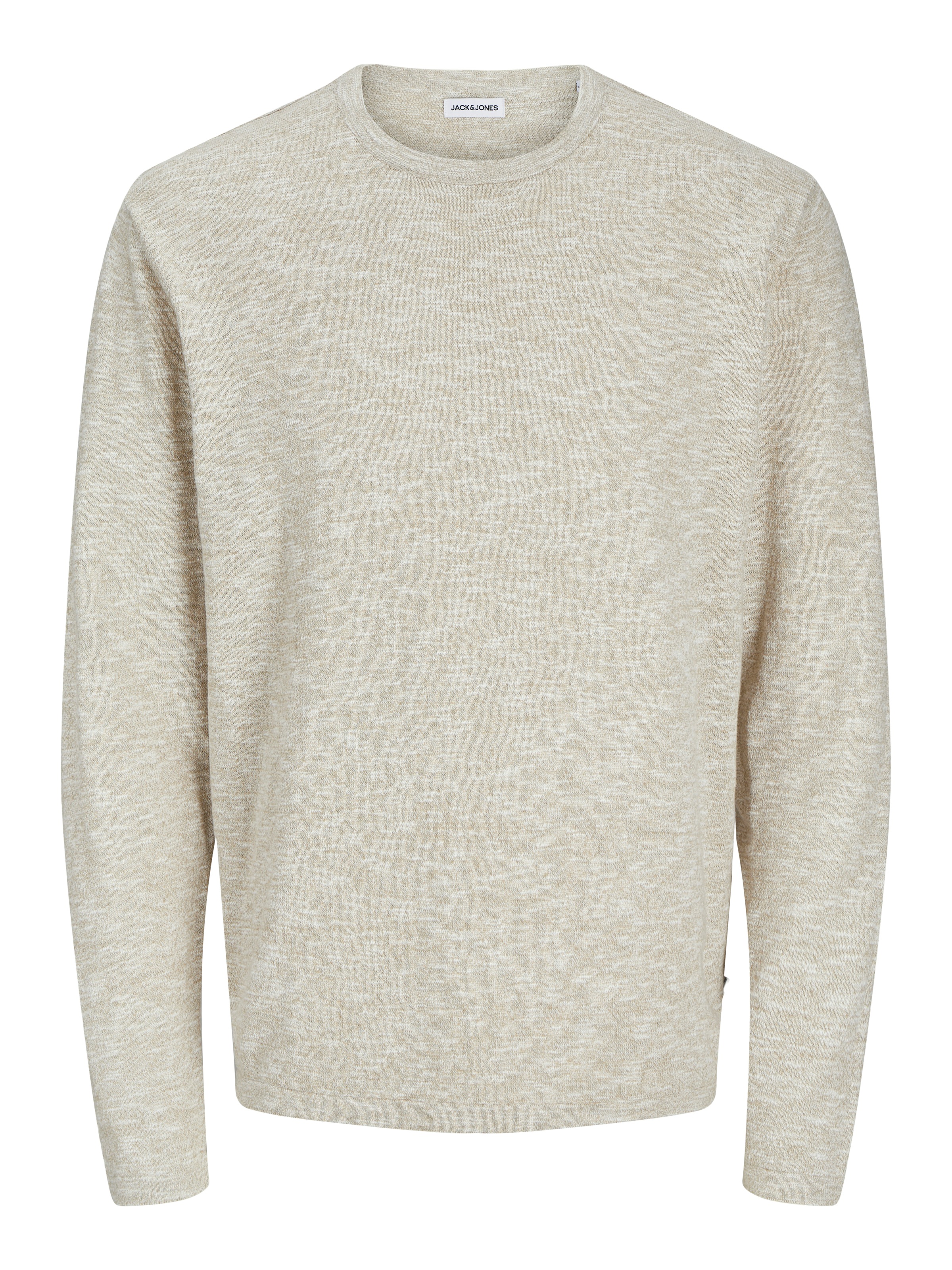 Jack & Jones Rundhalspullover »JJESUMMER KNIT CREW NECK SN«, mit Rundhalsausschnitt