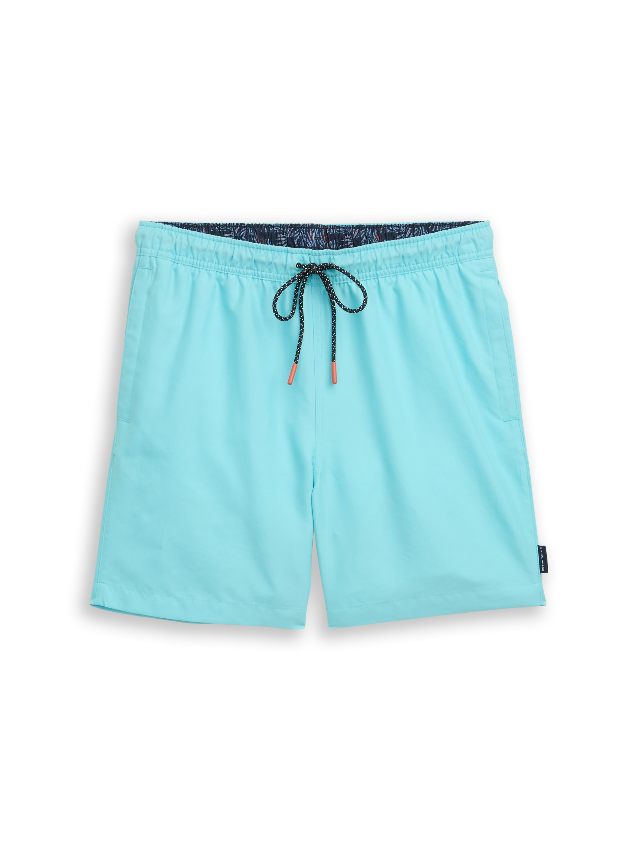 TOM TAILOR Badeshorts unifarben, mit Gummizug und Kordel
