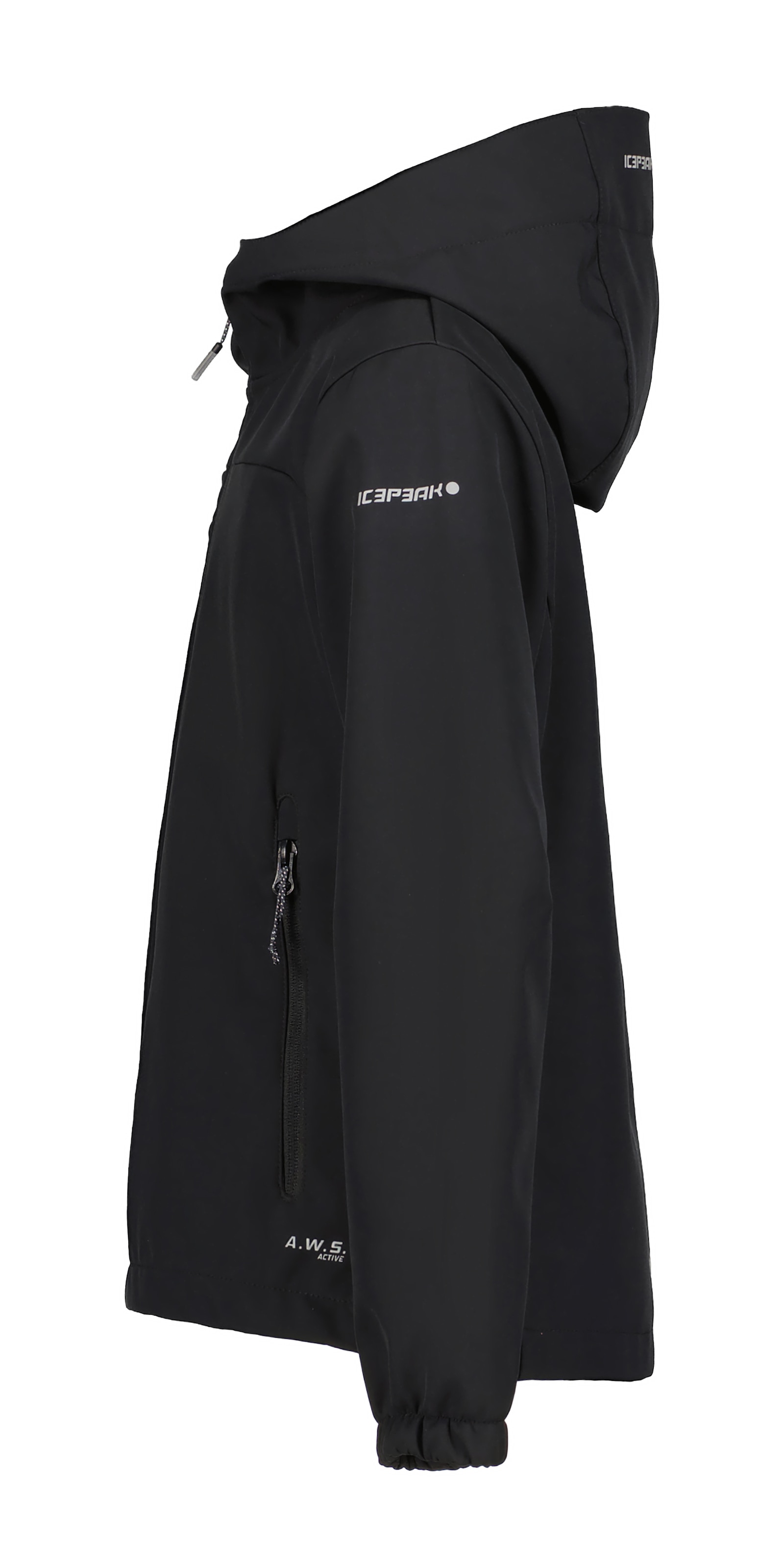 Icepeak Softshelljacke »KULM JR«, (1 St.), mit Kapuze