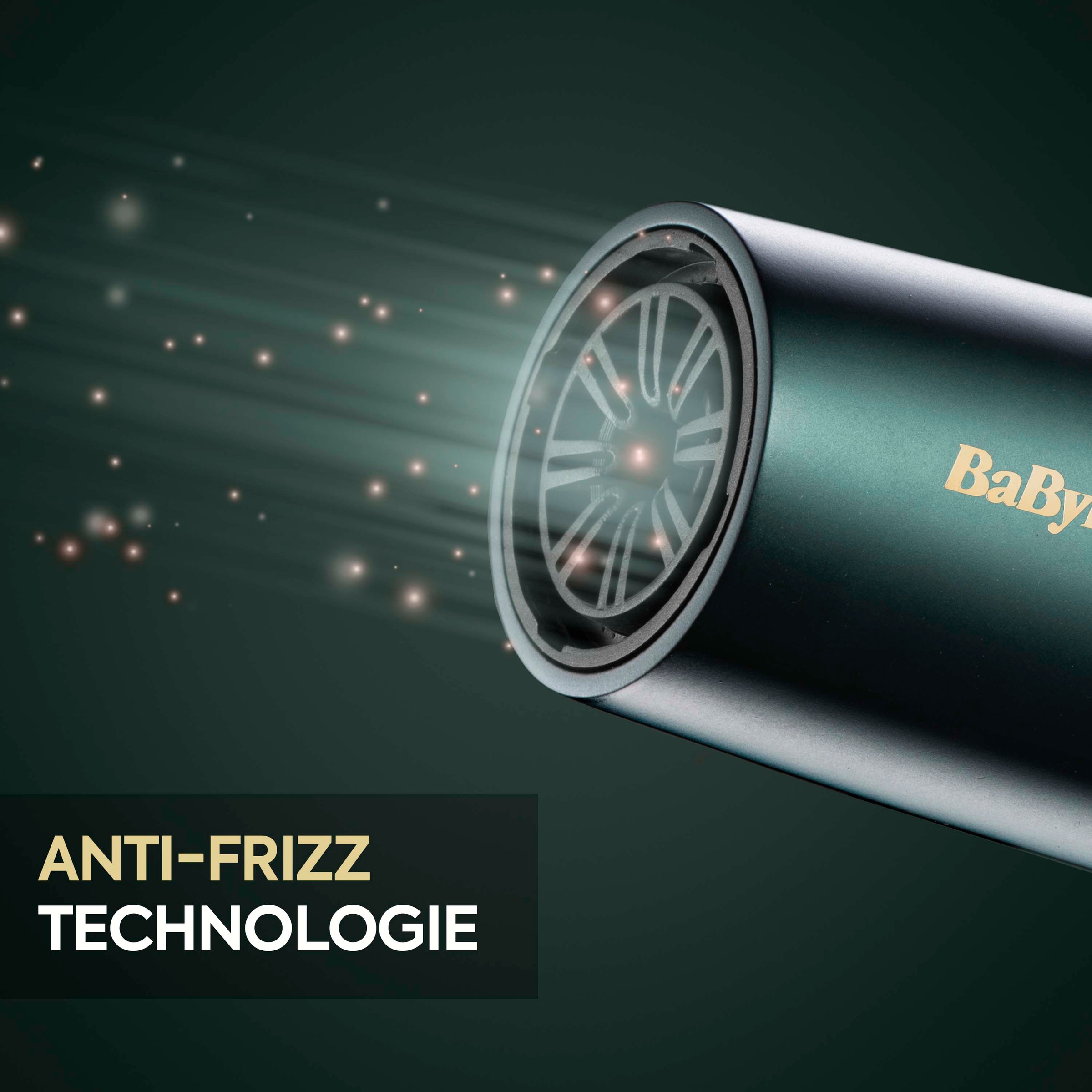 BaByliss Haartrockner »BaByliss  Air Power Pro Profi-Haartrockner, D6555DE« 1.600 W 3 Aufsätze Hochgeschwindigkeits-Digitalmotor , Leicht, Föhn mit 3 Aufsätzen