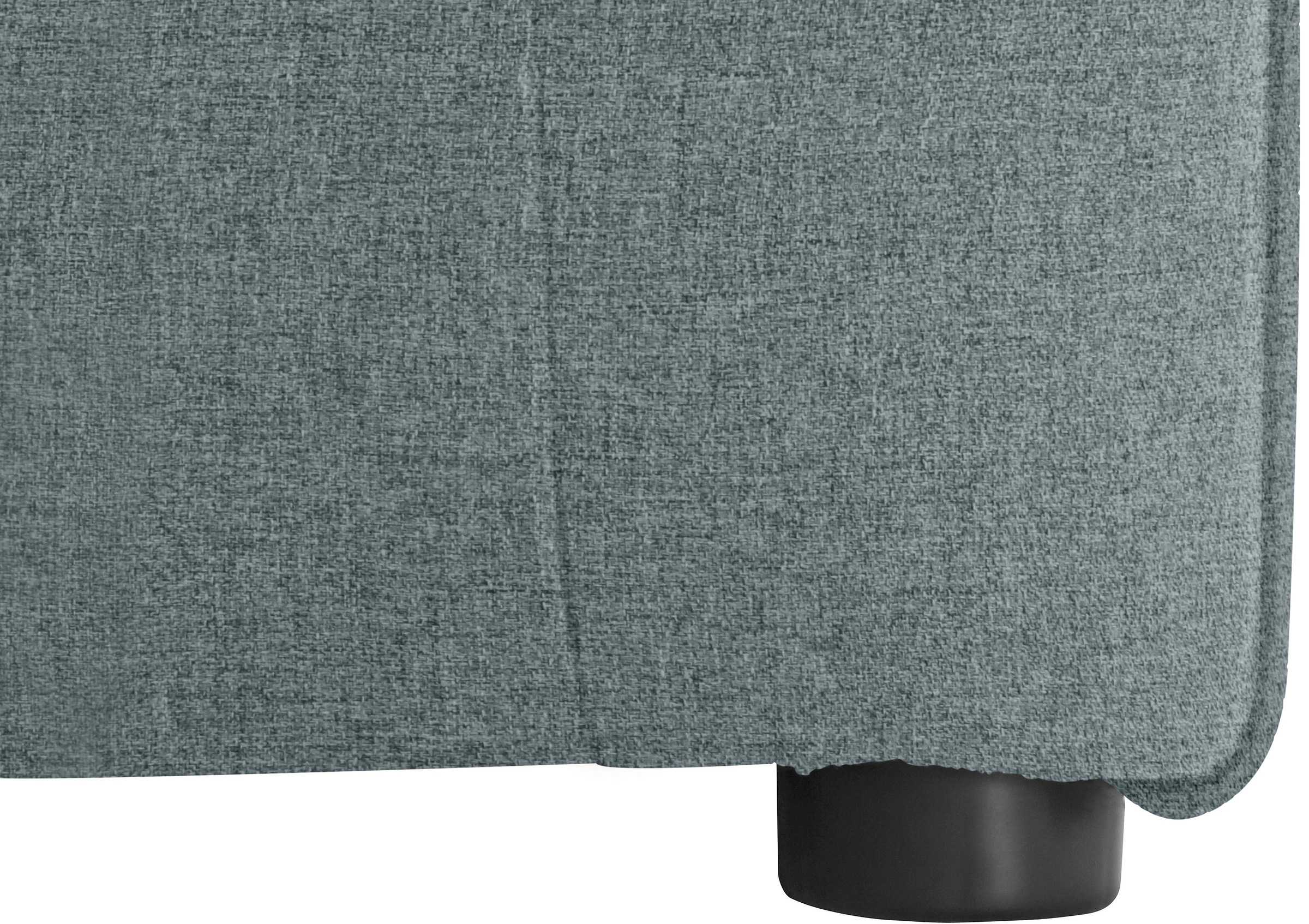 DOMO collection Ecksofa »Papenburg B/T/H: 242/190/84 cm L-Form«, wahlweise mit Bettfunktion, Langer Schenkel links oder rechts