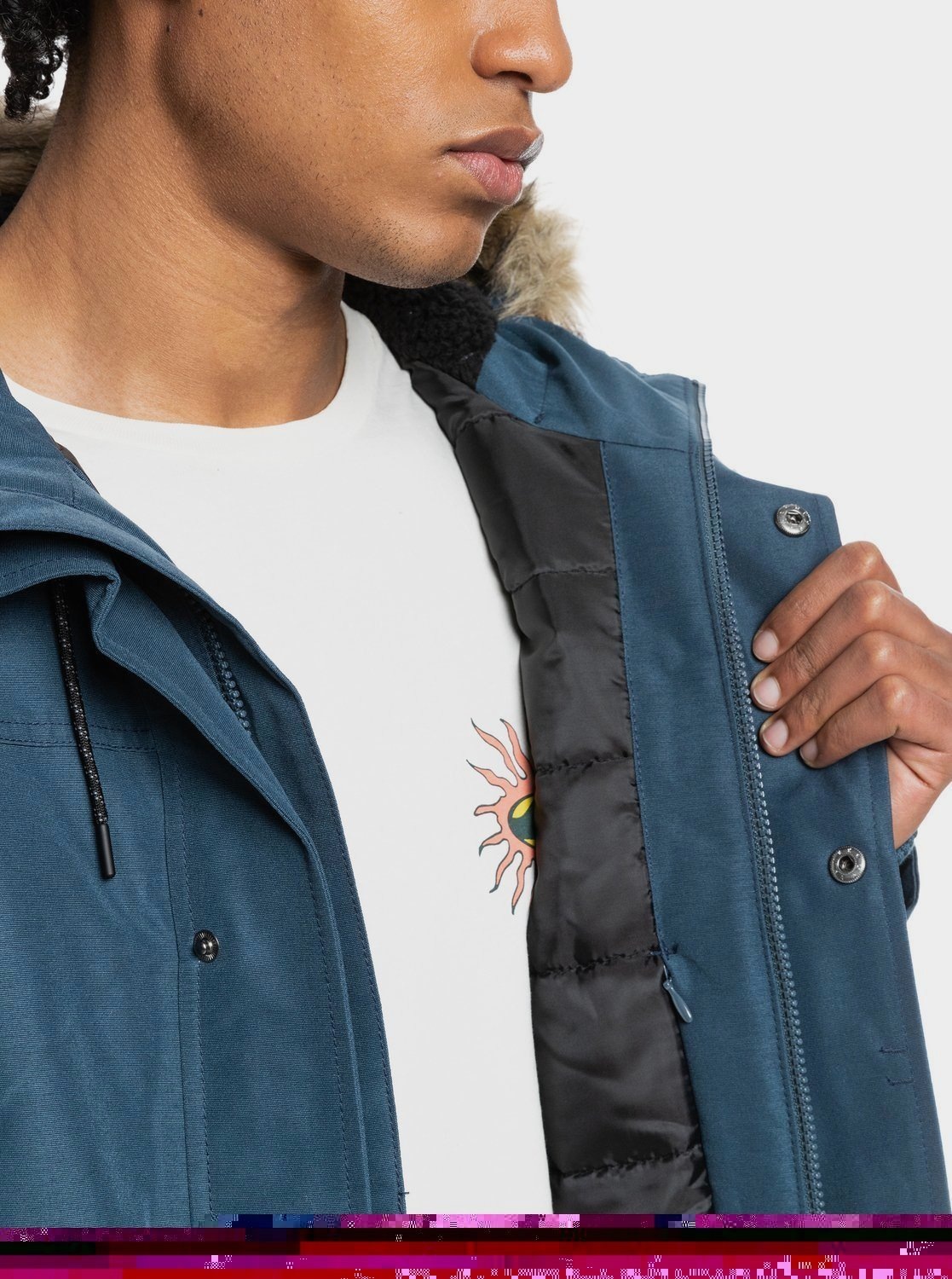 Quiksilver Winterjacke »Ferris«, mit Kapuze