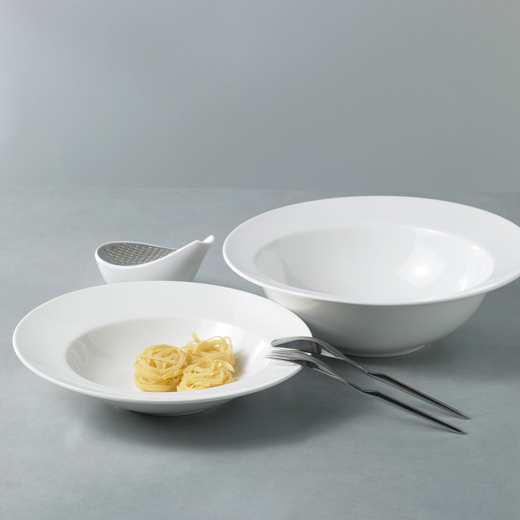 Villeroy & Boch Pastateller »Pastateller Flow ø 30 cm 4er Set weiß«