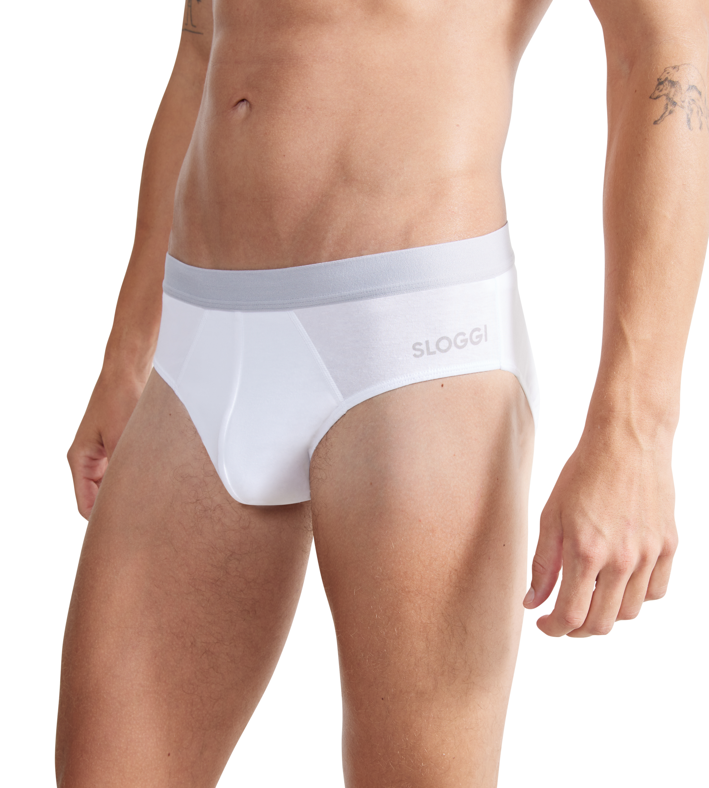 sloggi Slip »men GO ABC 2.0 Brief 2P«, (Packung, 2 St.), super weicher Baumwoll- und Elasthan-Mix