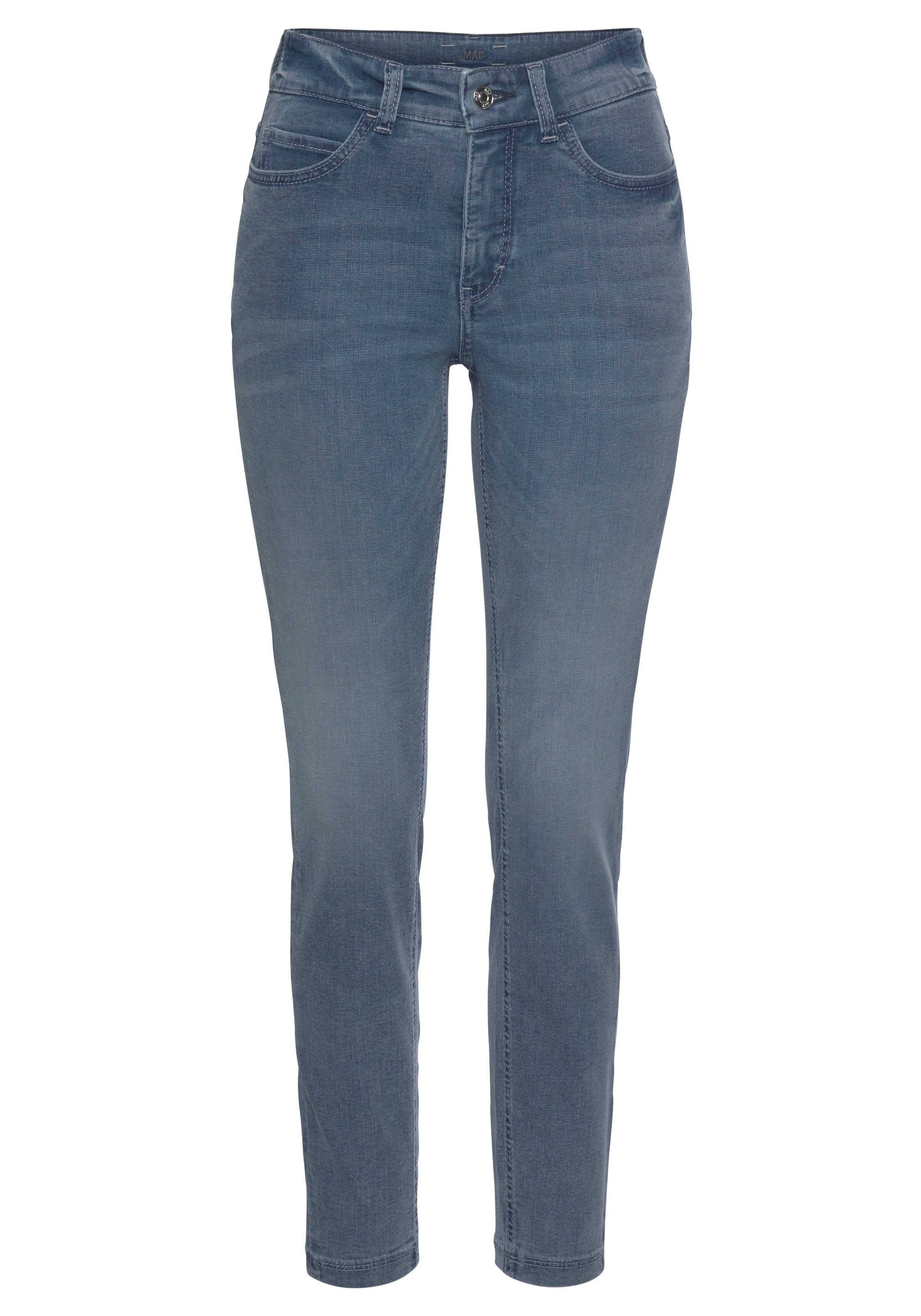 Qualität sitzt Tag Skinny-fit-Jeans OTTOversand MAC bei »Hiperstretch-Skinny«, ganzen bequem den Power-Stretch