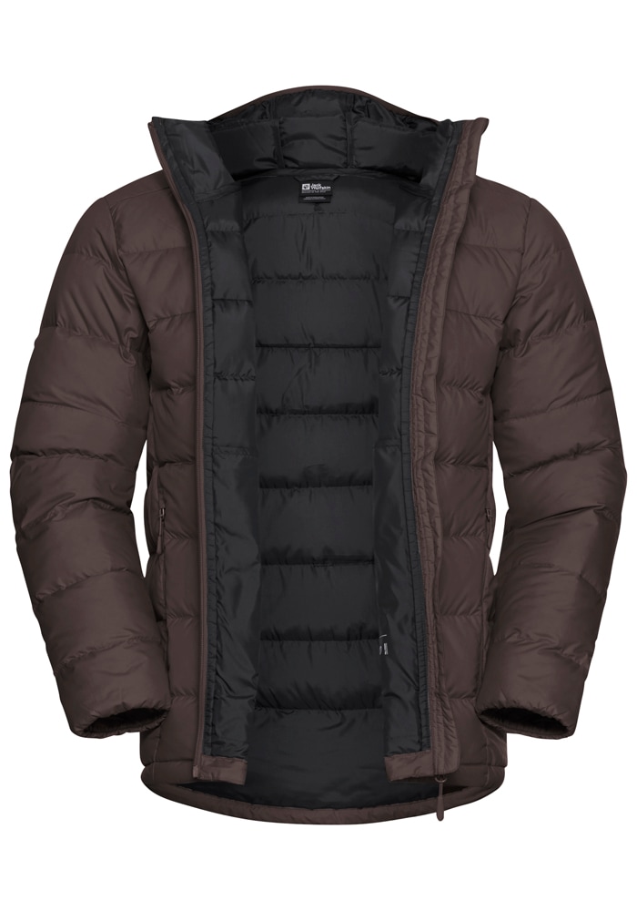 Jack Wolfskin Daunenjacke »ATHER DOWN HOODY M RDS« mit Kapuze