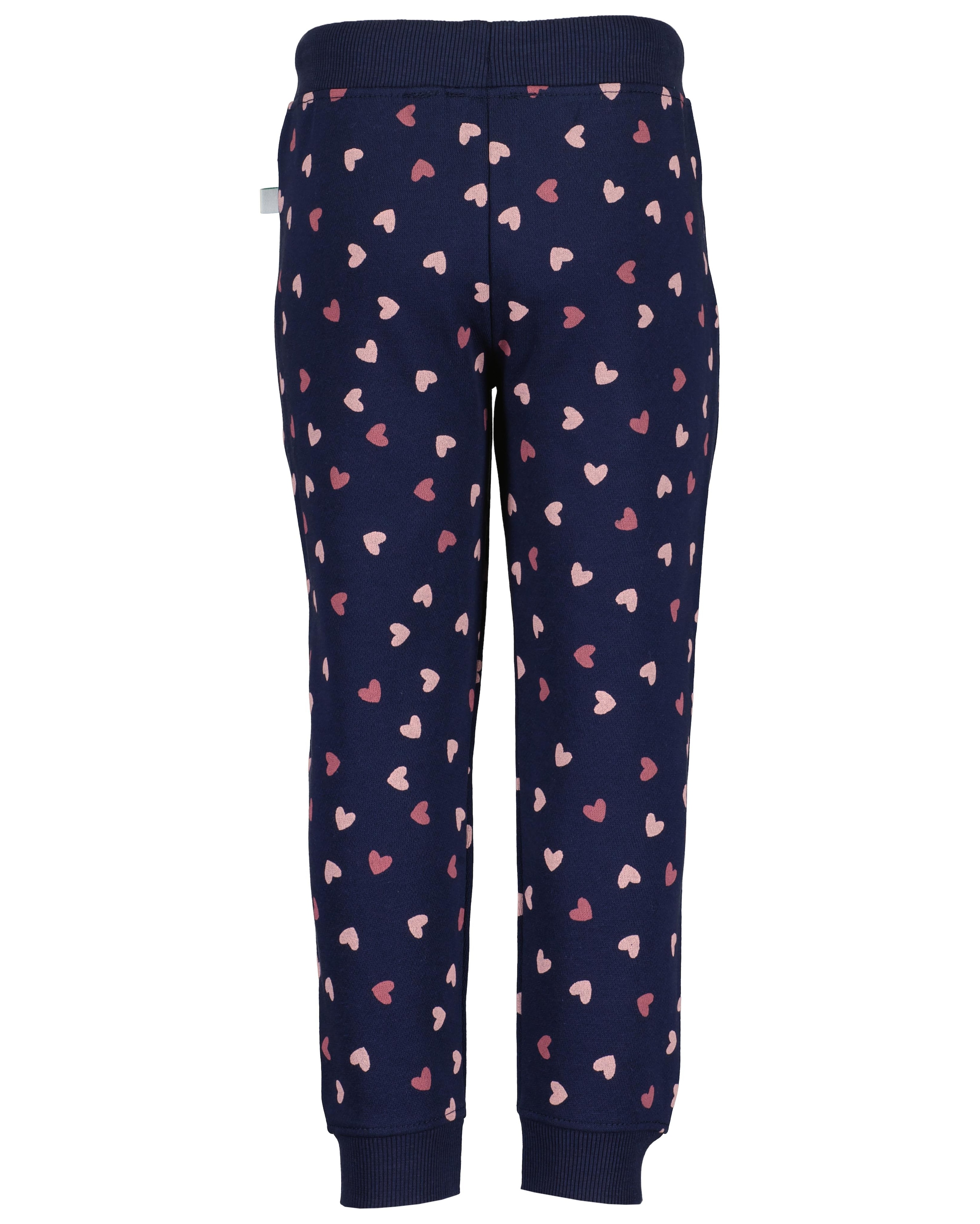 Blue Seven Sweathose  im tollen Herzchen-Alloverprint