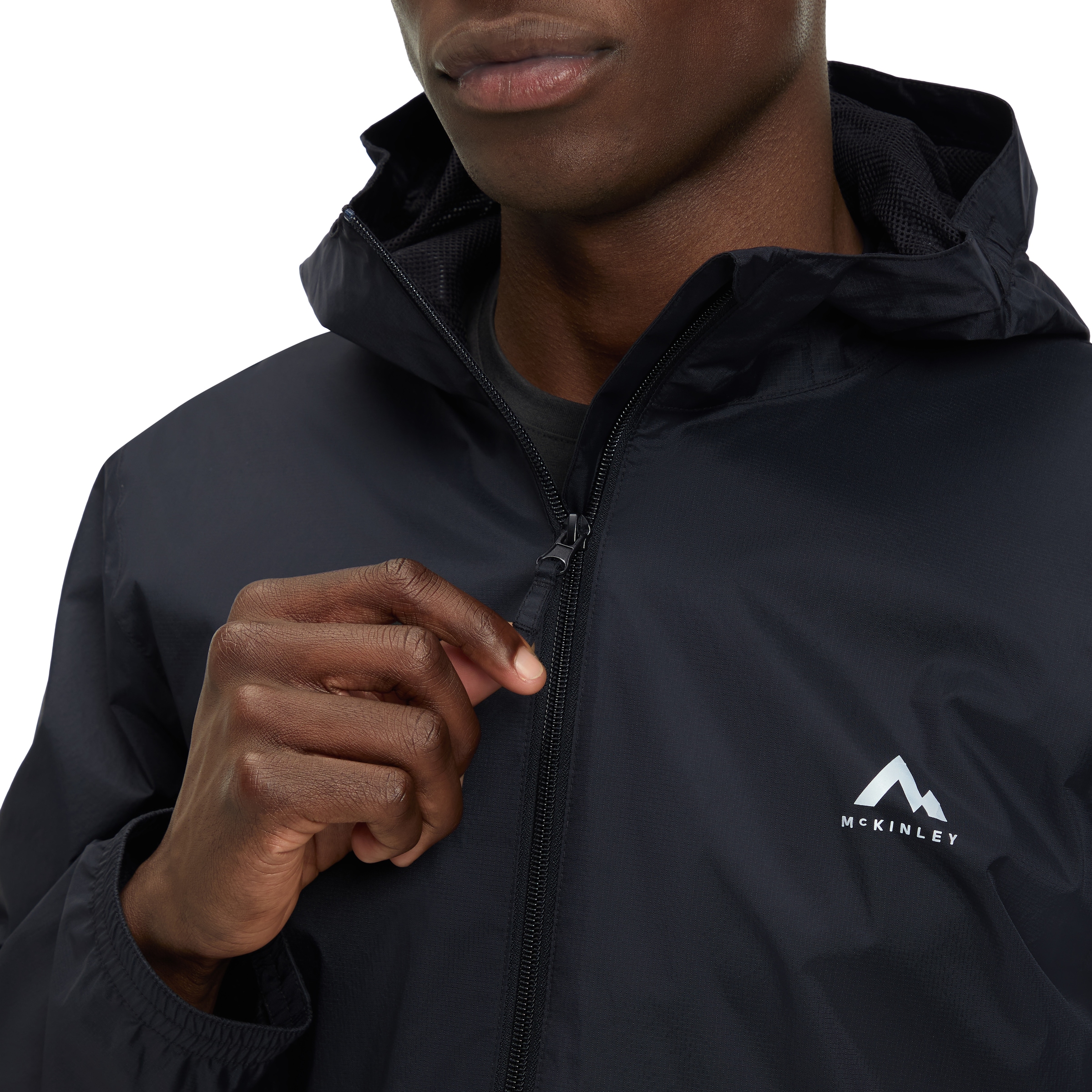 McKINLEY Regenjacke »HE.-REGENJACKE KEREOL V M« sportlicher Stil, mit AQUAMAX-Technologie, winddicht, atmungsaktiv