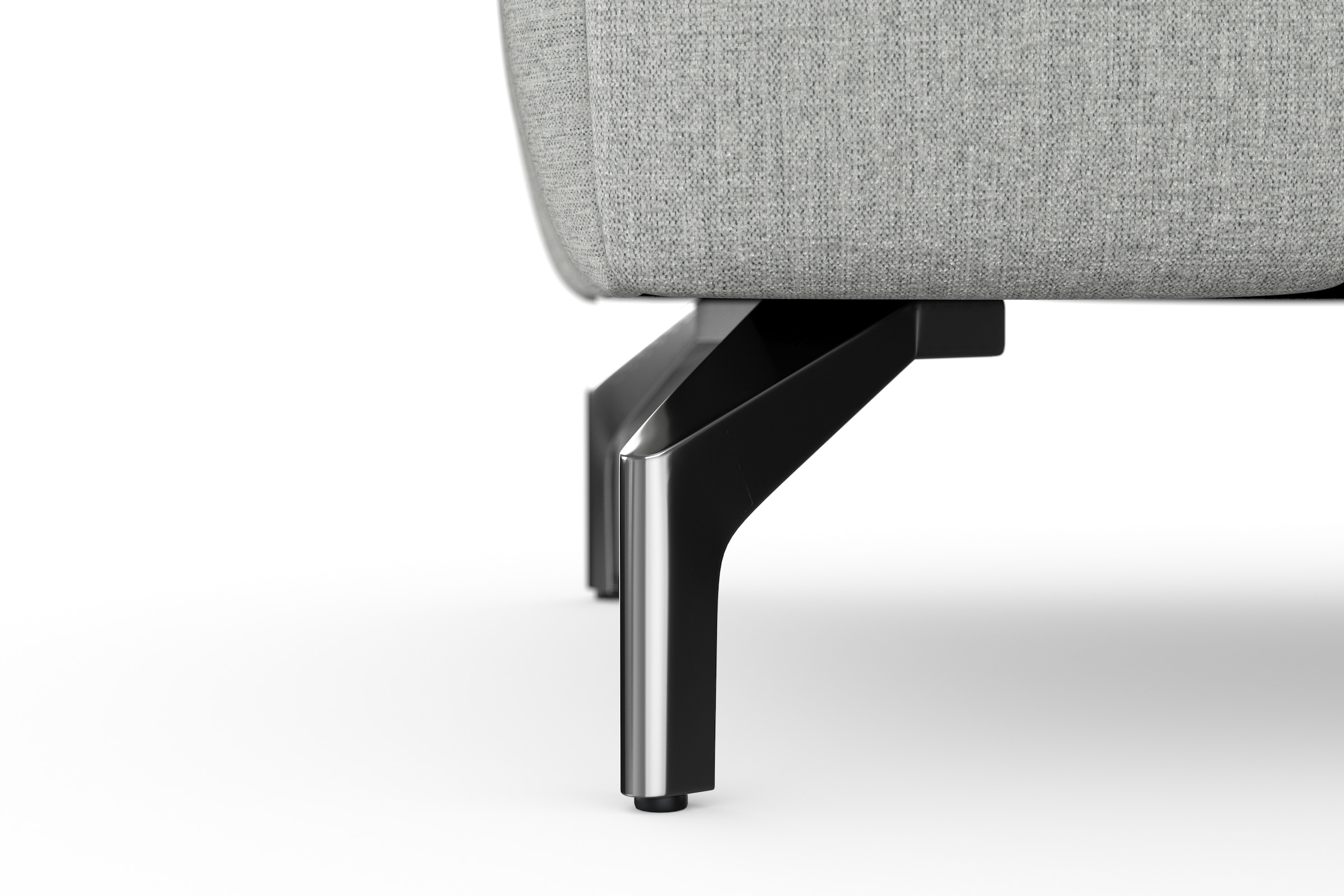sit&more Hocker »Cool«, mit silberfarbenen Füßen