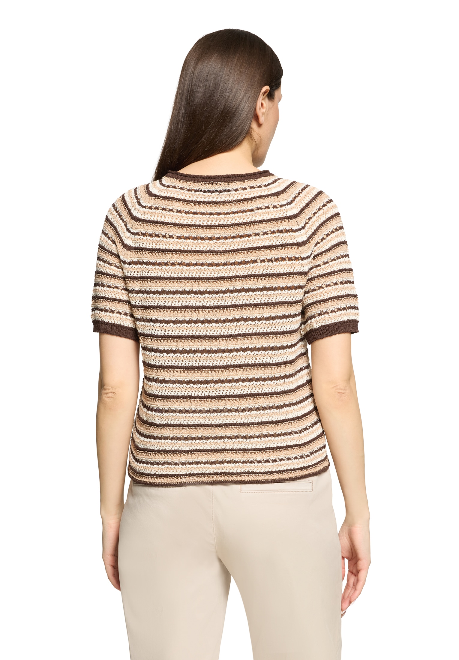 Cartoon Strickpullover »Strickpullover mit Rundhalsausschnitt«