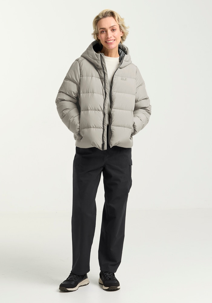 Jack Wolfskin Daunenjacke »FROZEN PALACE JKT W RDS«, mit Kapuze