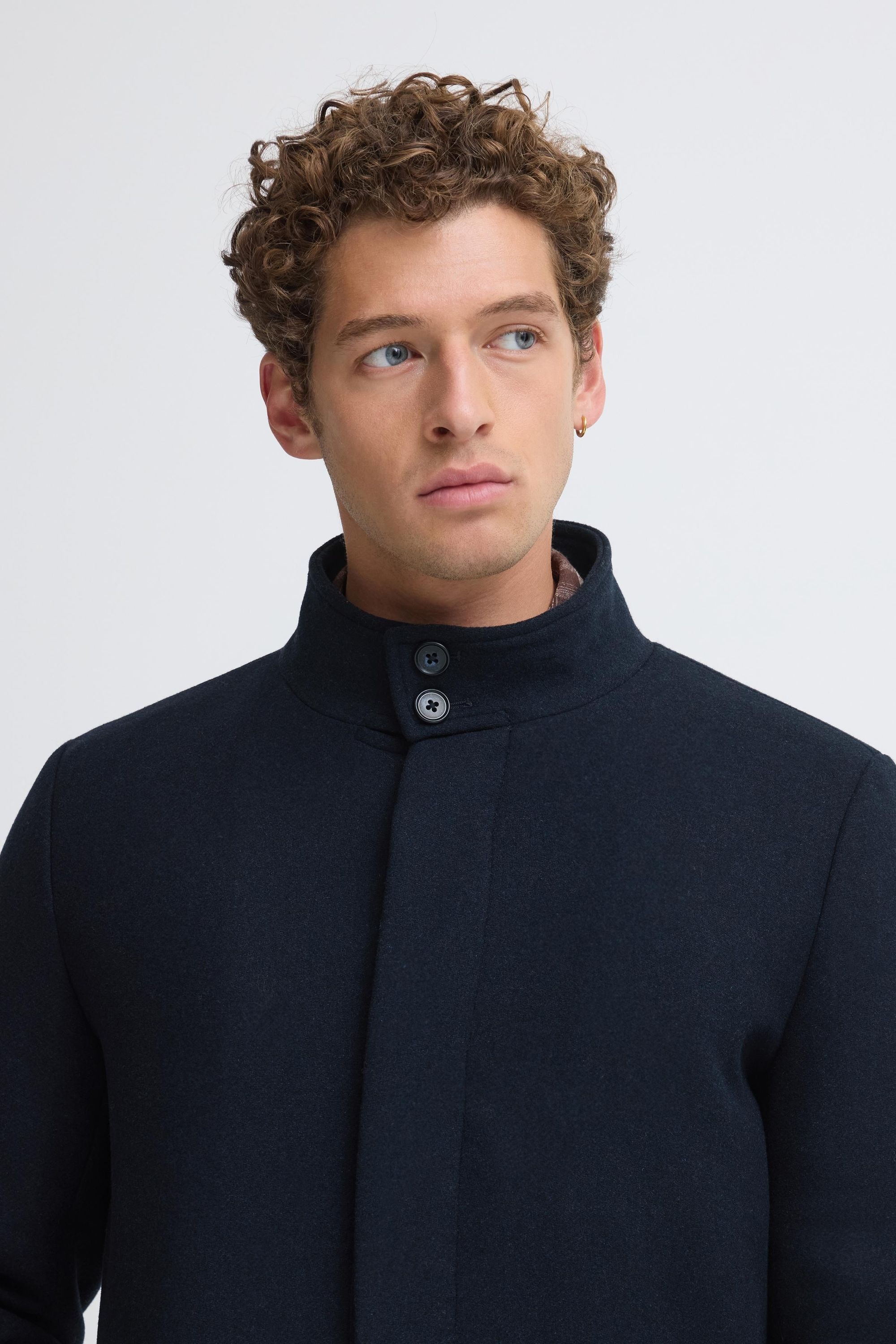 Casual Friday Wollmantel »Wollmantel CFGonzola«