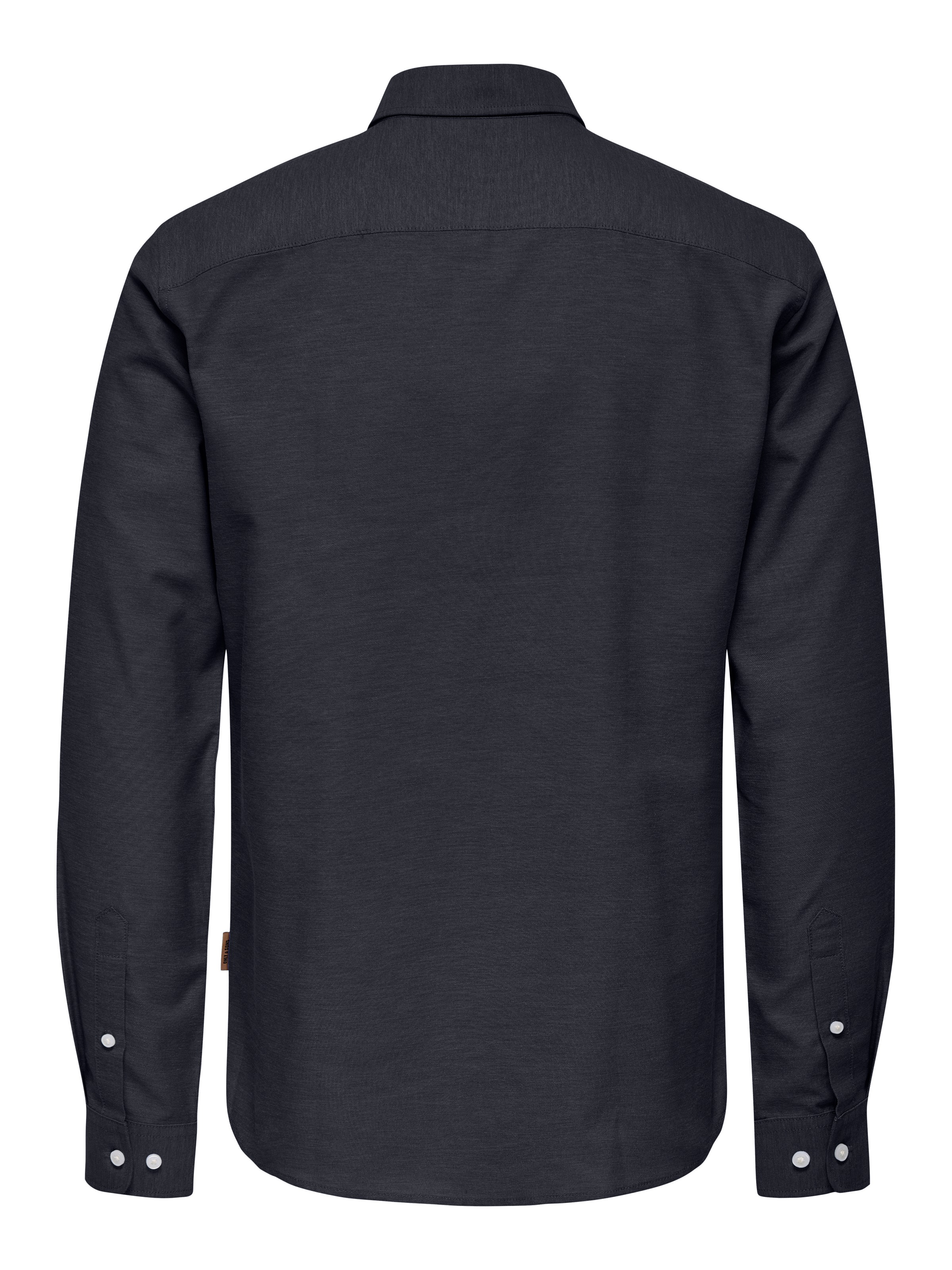 ONLY & SONS Langarmhemd »ONSALVARES SLIM LS OXFORD SHIRT OTL«