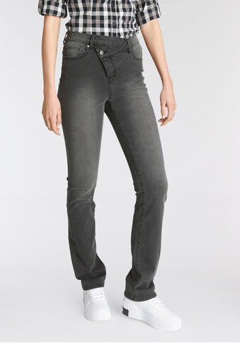 Arizona Gerade Jeans »Jeans crossed waist«, High waist kaufen
