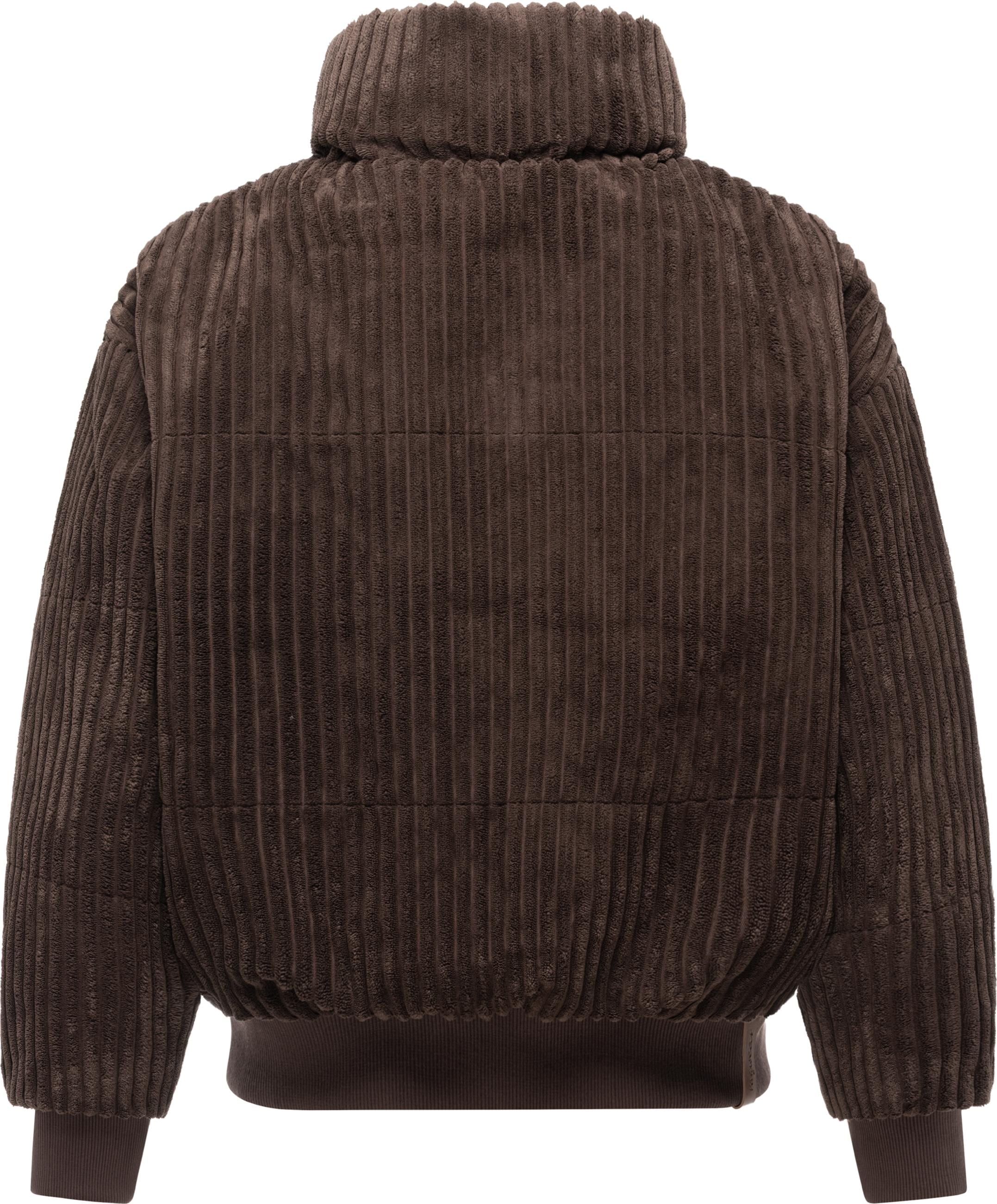 Ragwear Cordjacke »Cordjacke Tillie Cordy Y« ohne Kapuze Warme Damen Kordjacke mit Stehkragen