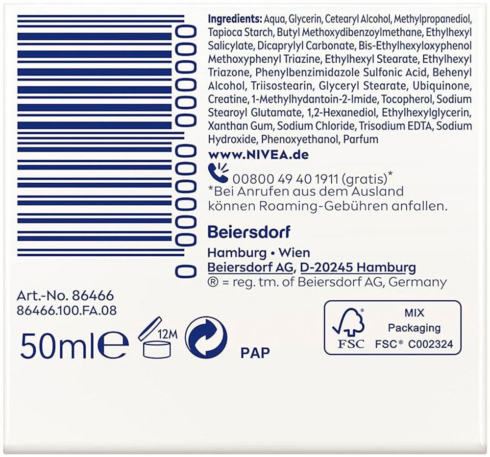 Nivea Pflege-Set »Q10 Anti-Falten Dual Action Serum + Q10 Tagespflege LSF 30«, (2 tlg.)