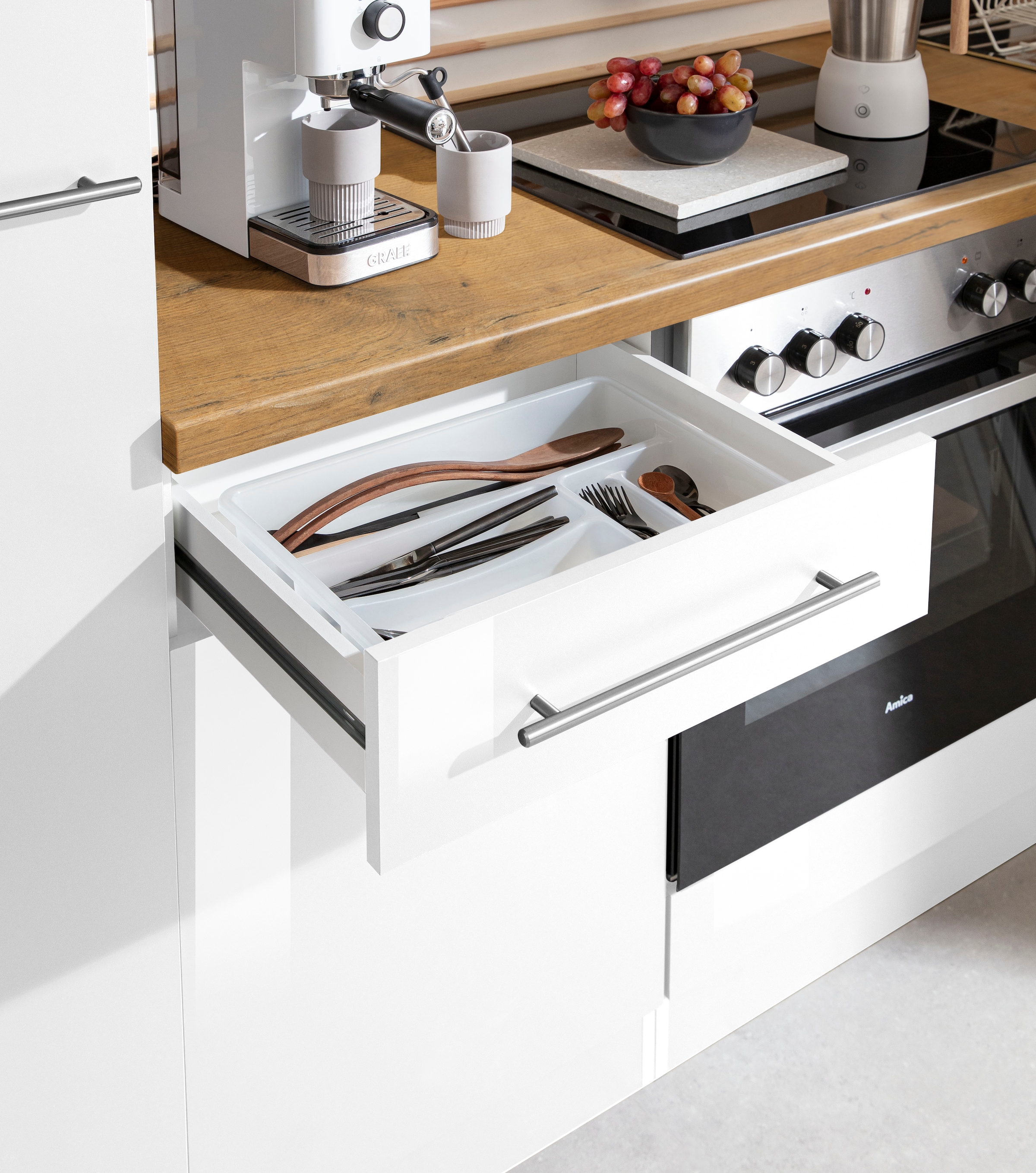 wiho Küchen Küchenzeile »Unna«, kaufen bei Breite E-Geräte, ohne 310 cm OTTO