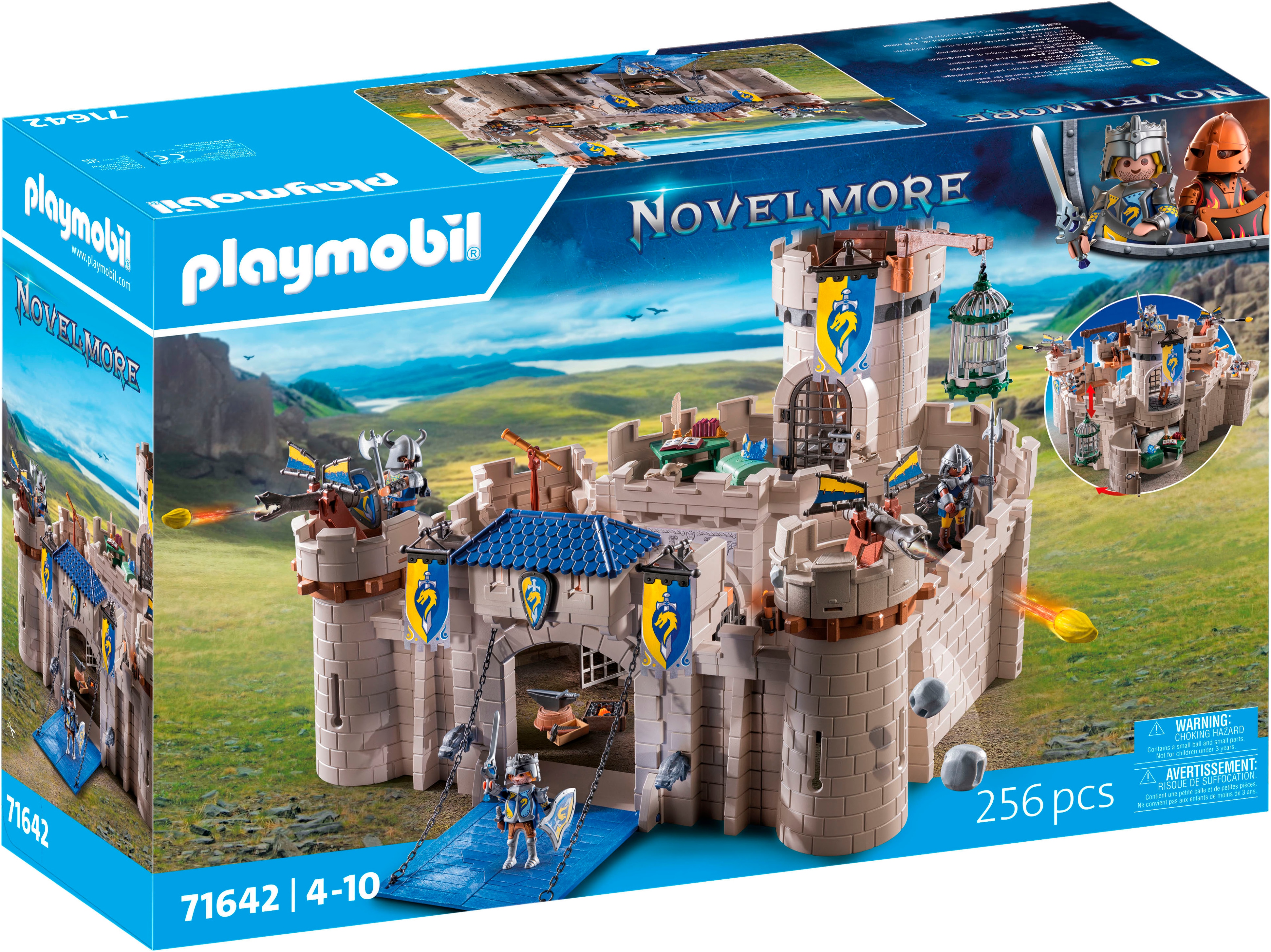 Playmobil Konstruktions-Spielset »Arwynns Burg (71642), Novelmore« Made in Europe in bunt