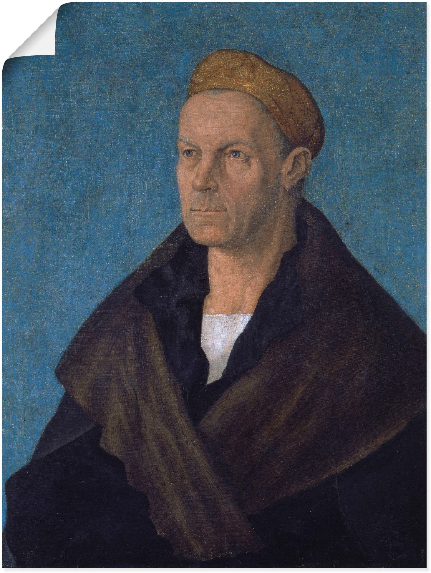 Artland Wandbild »Jakob Fugger, der Reiche. Um 1518«, Mann, (1 St.), in vielen Größen & Produktarten -Leinwandbild, Poster, Wandaufkleber / Wandtattoo auch für Badezimmer geeignet