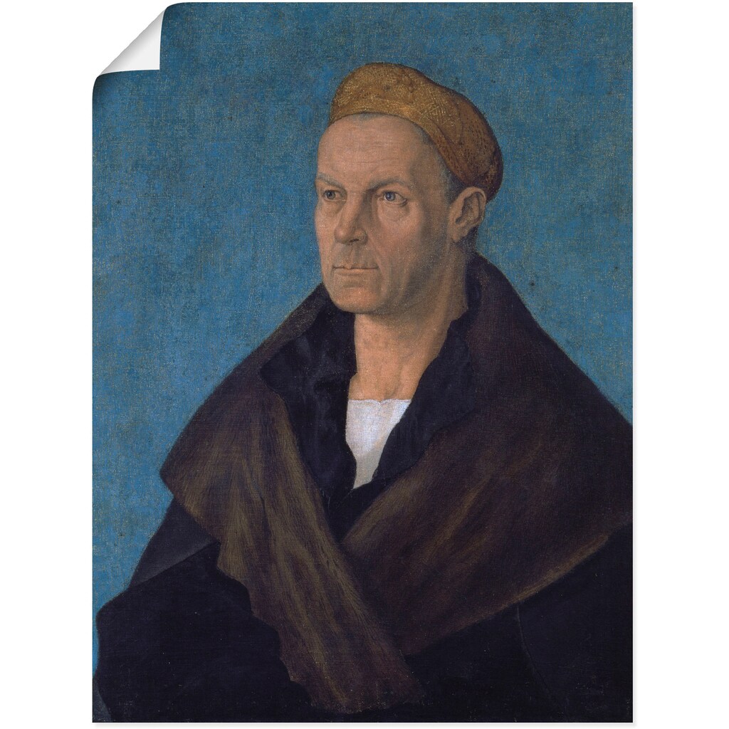 Artland Wandbild »Jakob Fugger, der Reiche. Um 1518«, Mann, (1 St.)