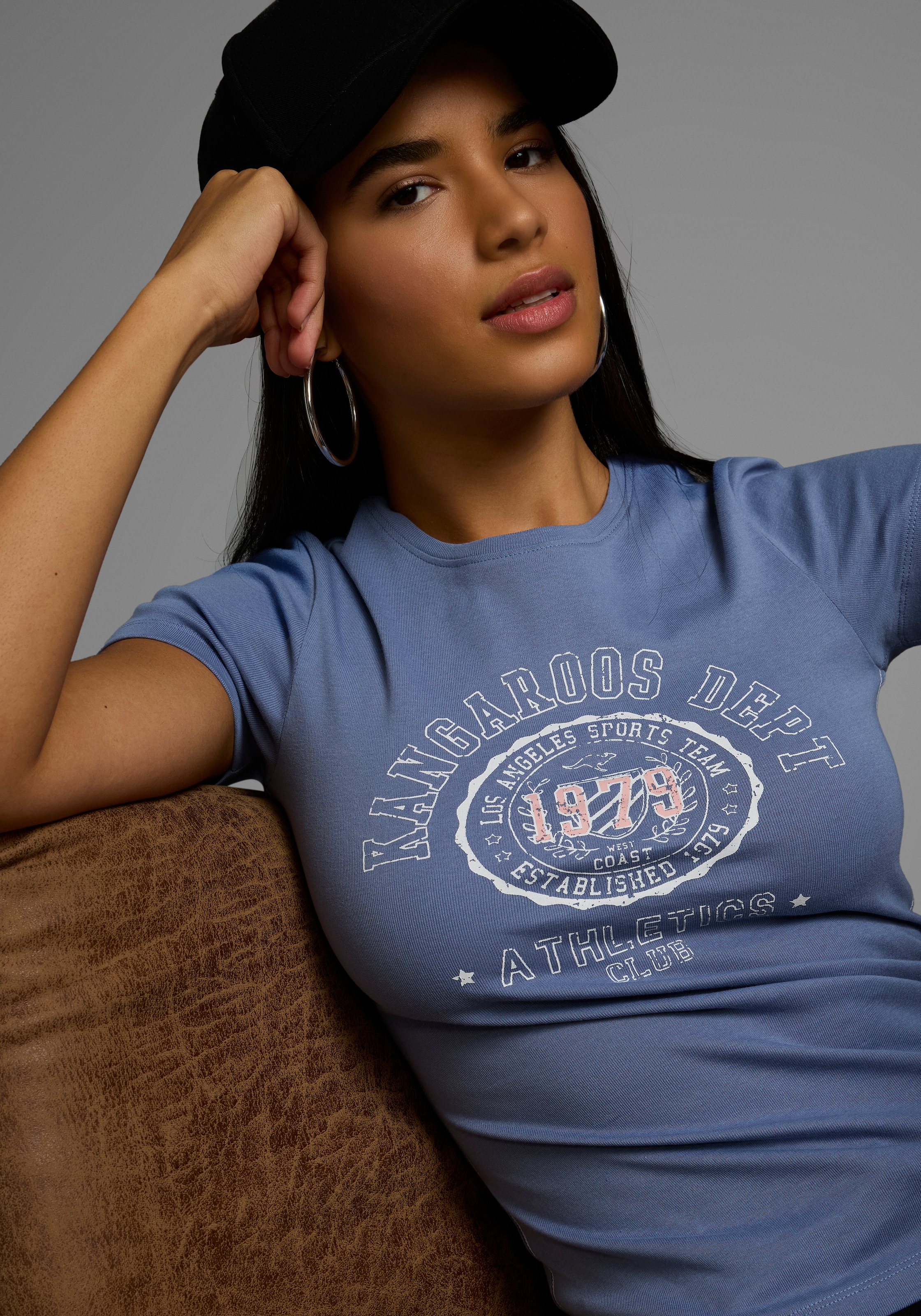 KangaROOS T-Shirt, mit sportlichem Druck