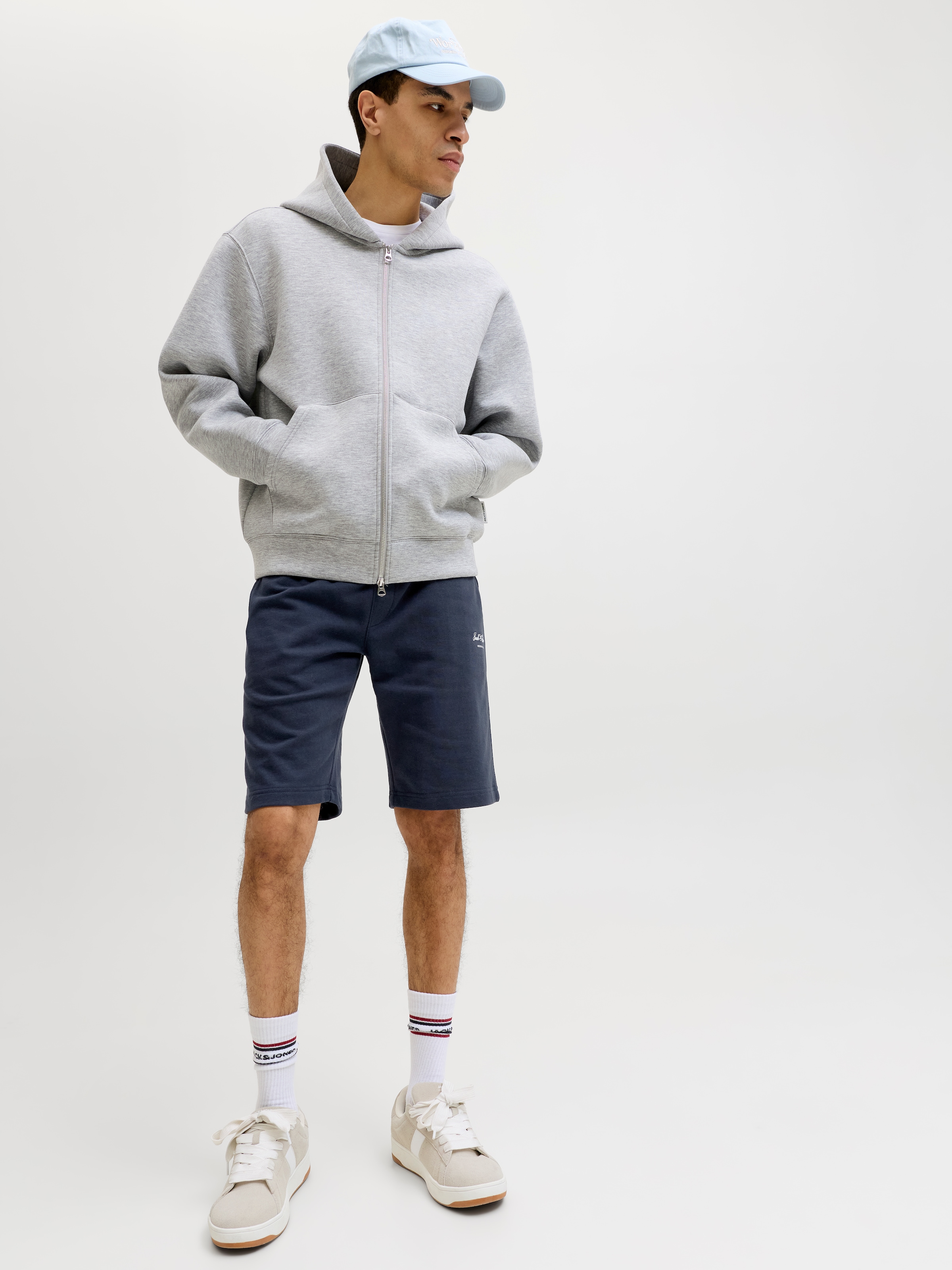 Jack & Jones Laufshorts »JPSTGORDON ARCHIVE SWEAT SHORTS MID SN«  mit Kordelzug