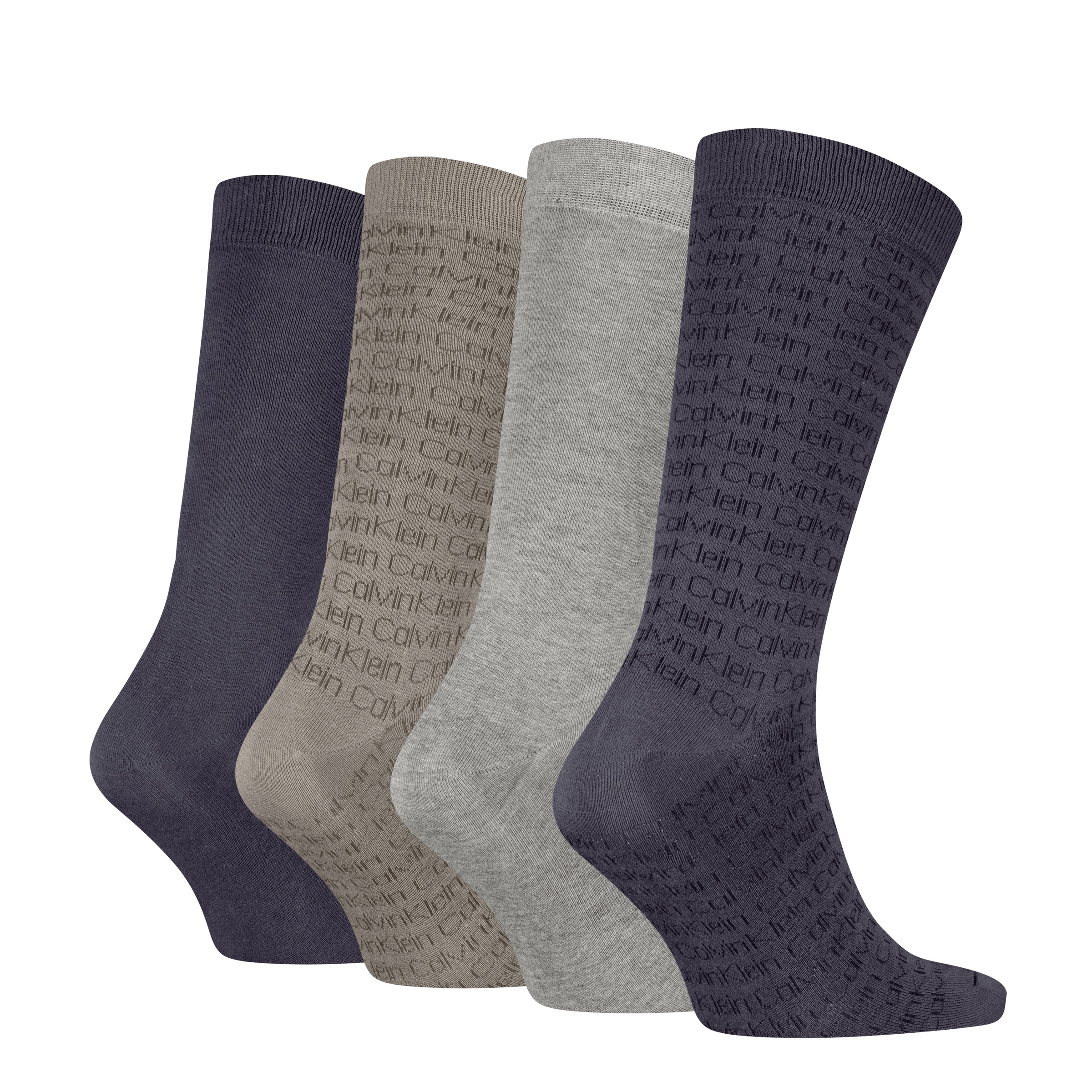 Calvin Klein Socken »CK MEN SOCK 4P GIFTBOX AOP« 4er Pack, 