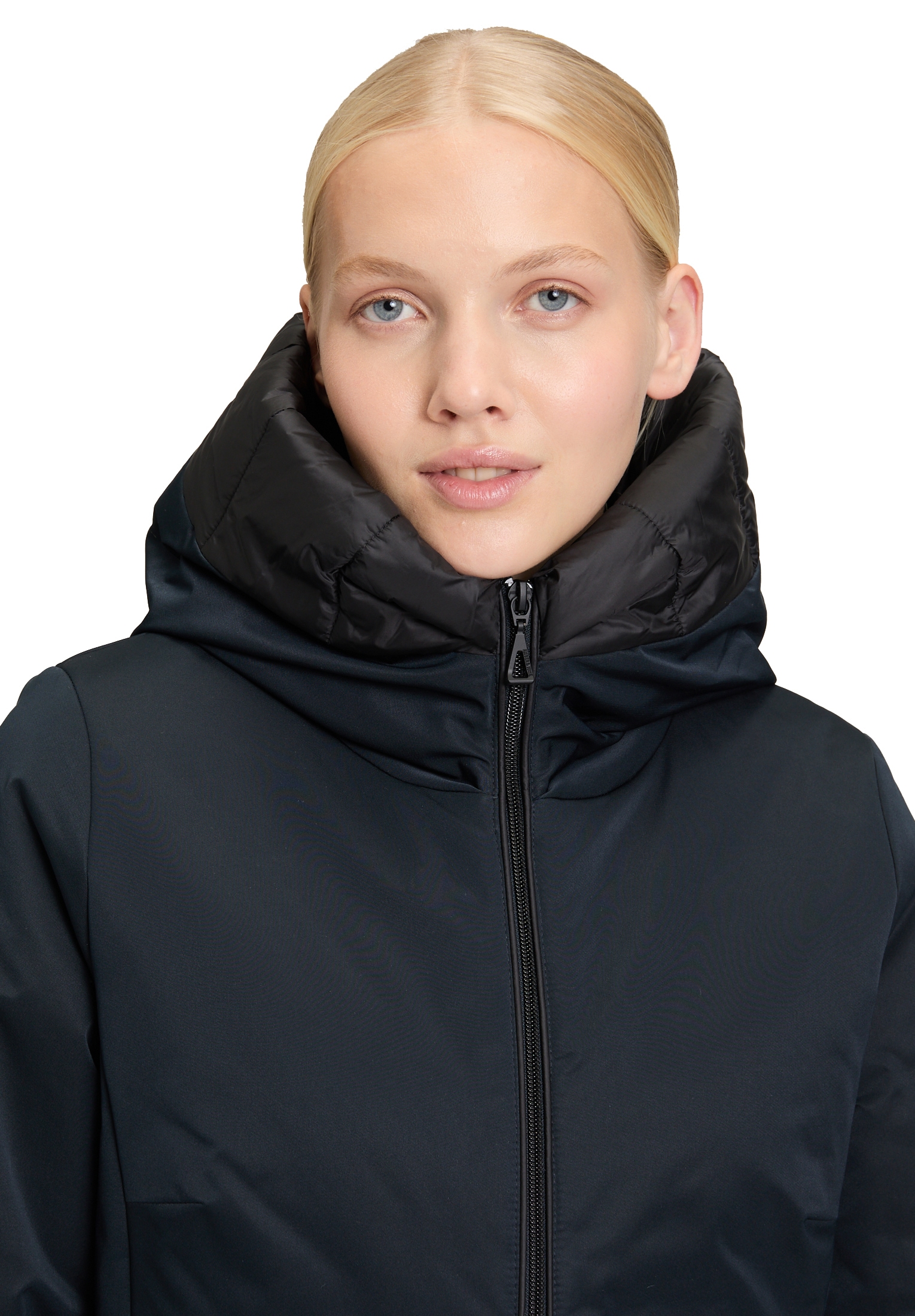 Amber & June Winterjacke »Wintermantel mit Kapuze«