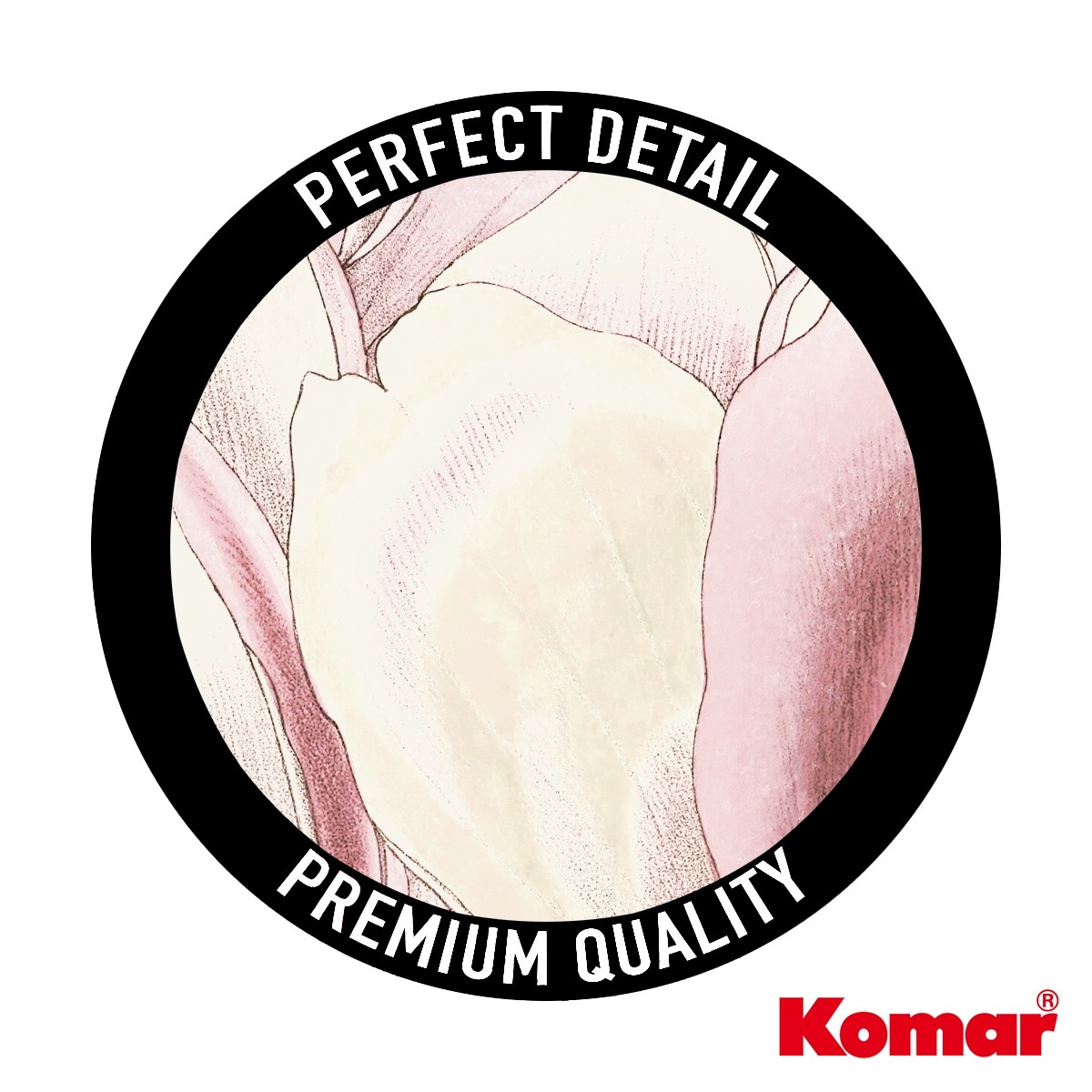 Komar Fototapete »Vlies Fototapete - Petals - Größe 350 x 250 cm« Motiv | bedruckt glatt