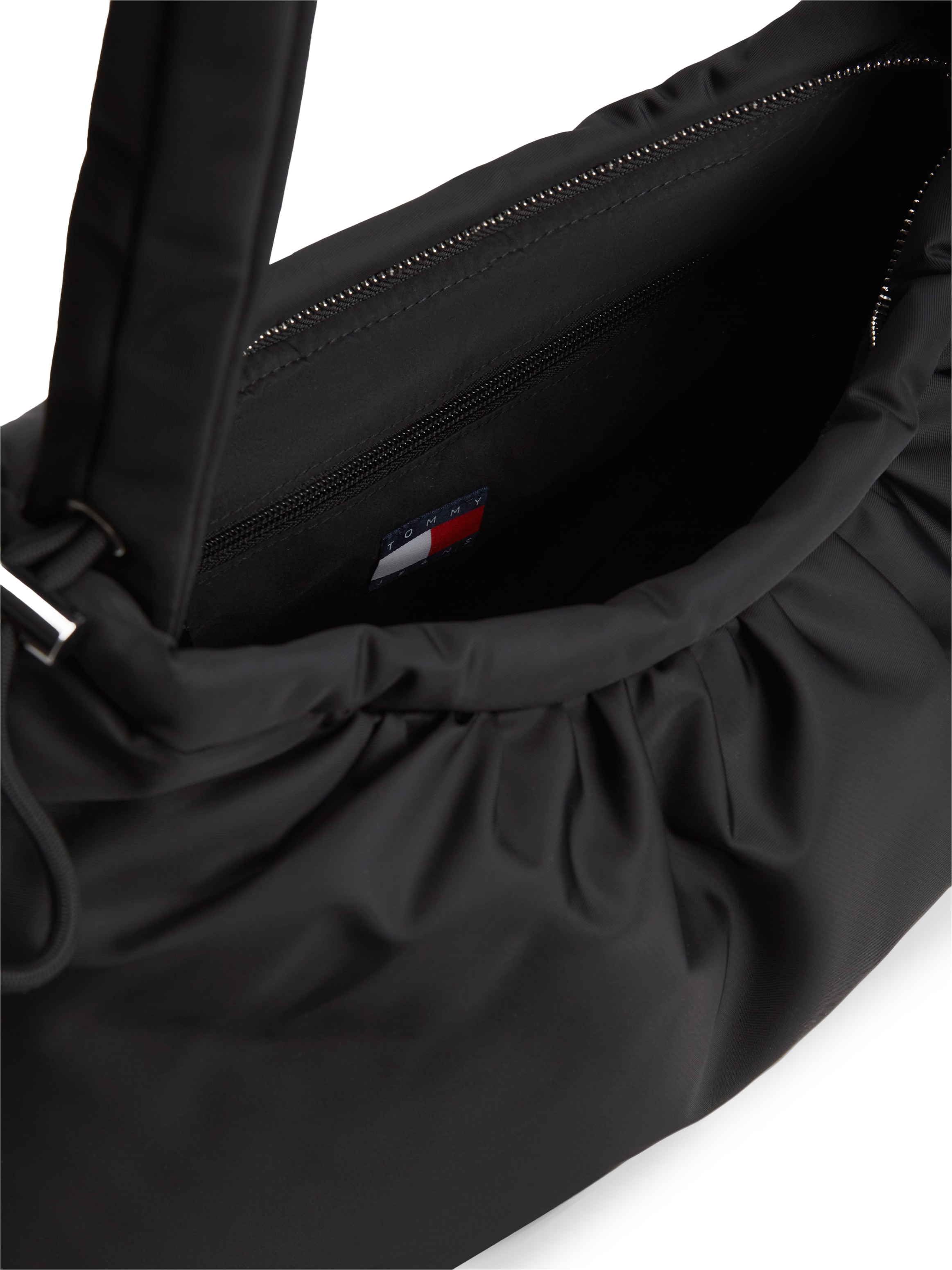 Tommy Jeans Hobo »TJW ICON CHARMS HOBO« Damen Handtasche, Schultertasche mit abnehmbarem Schlüsselanhänger