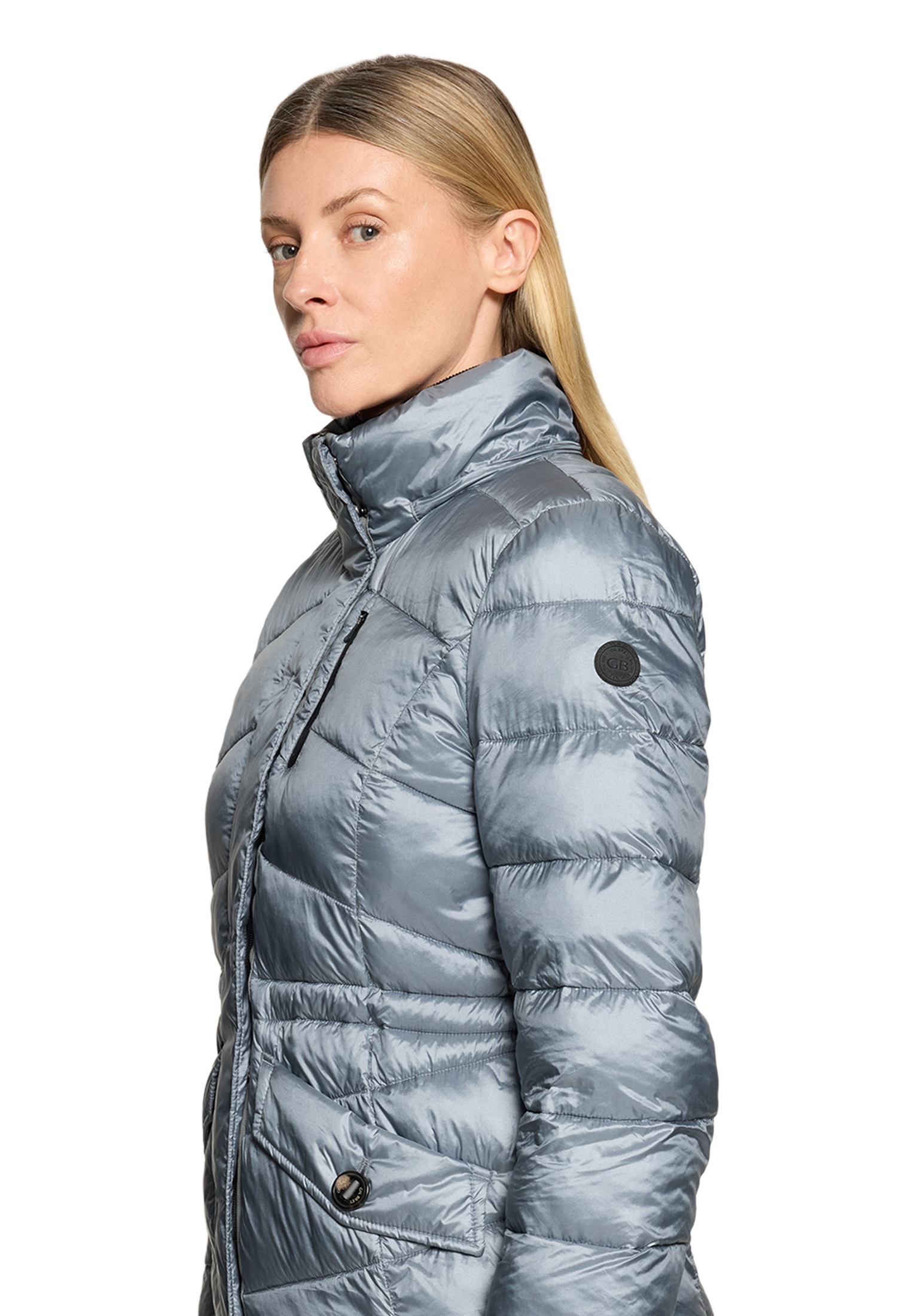 Gil Bret Steppjacke mit Kapuze mit abnehmbarer Kapuze
